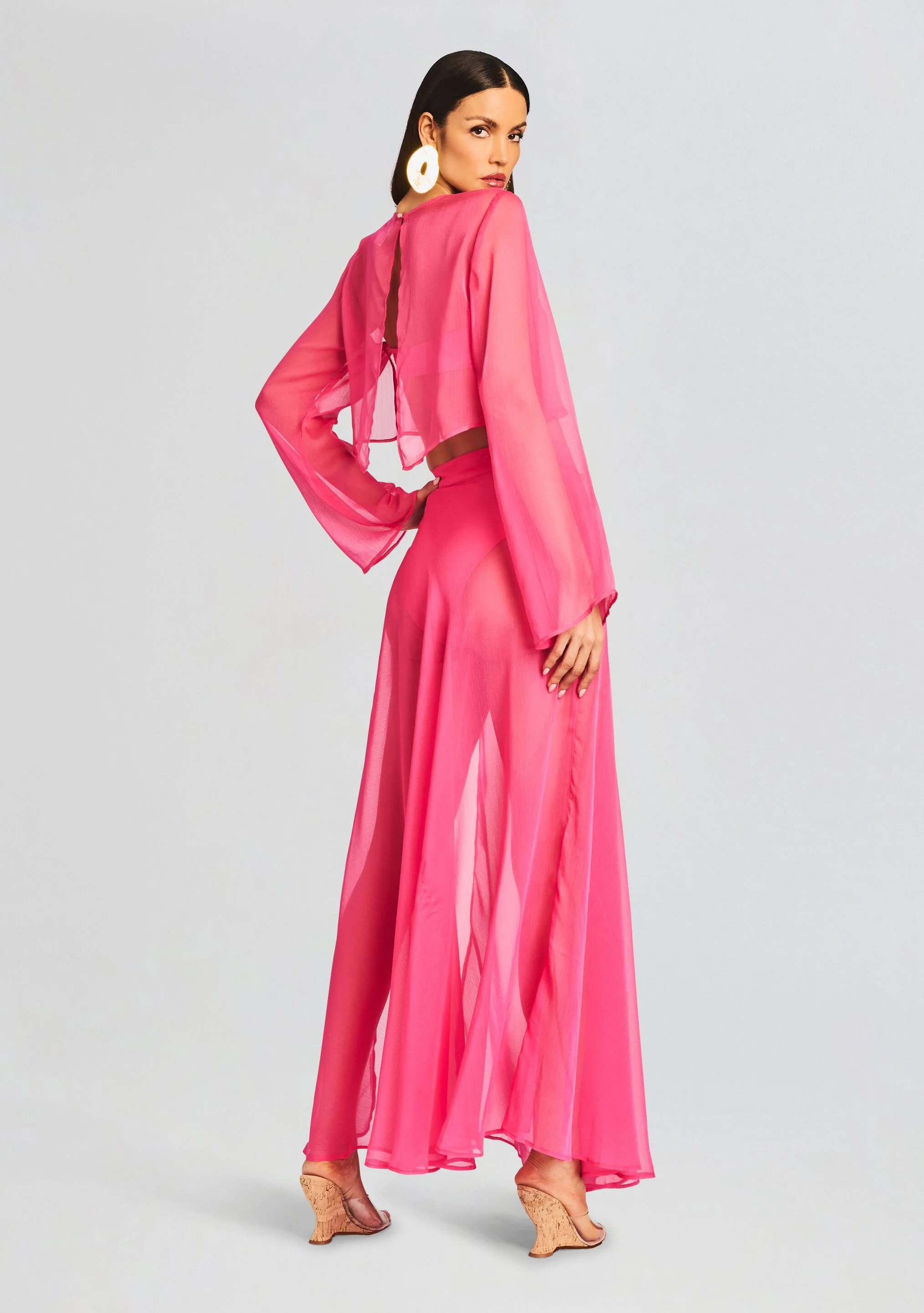 Alaia Long Slit Skirt - Image 4