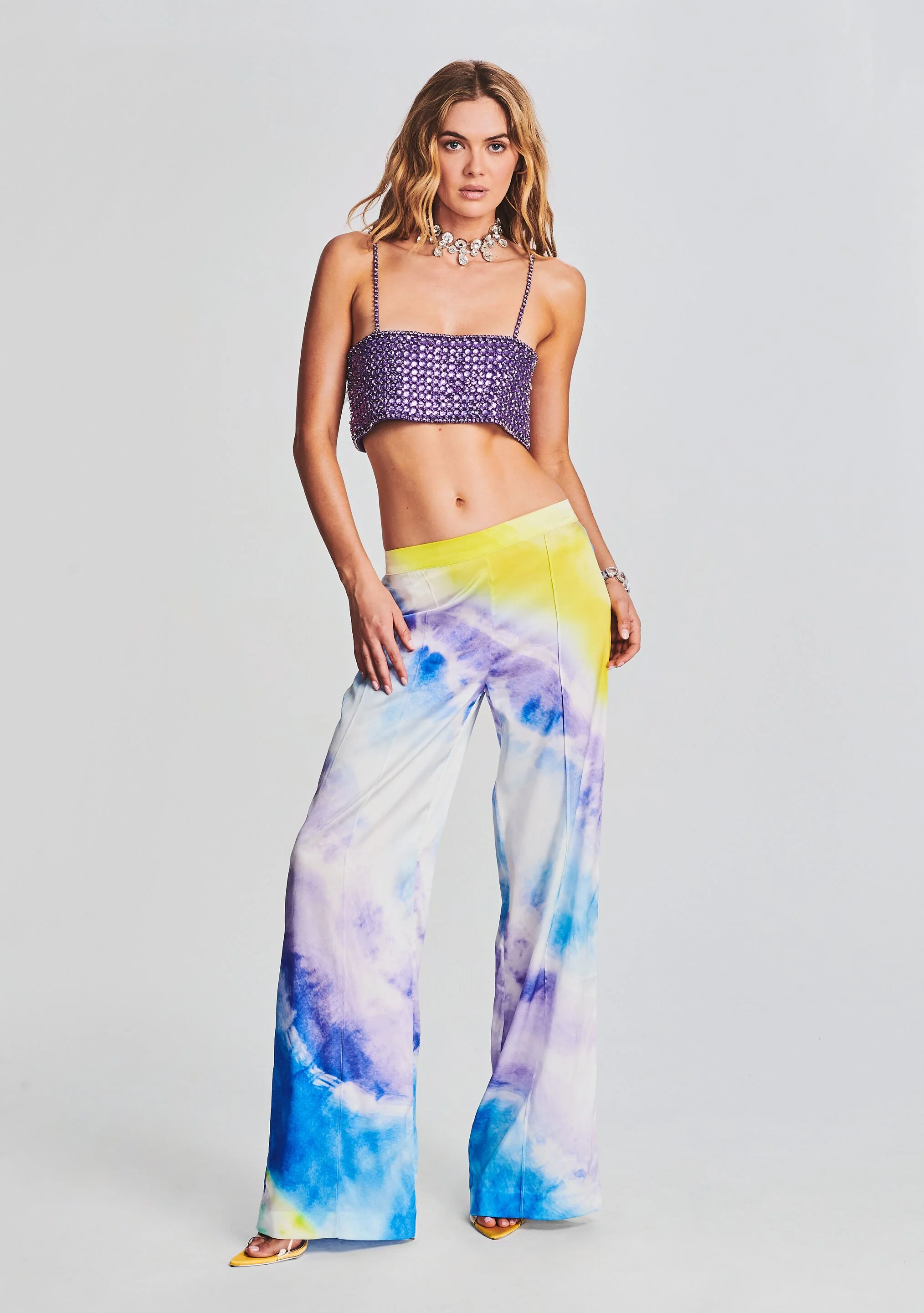 Alden Silk Chiffon Pant - Image 2