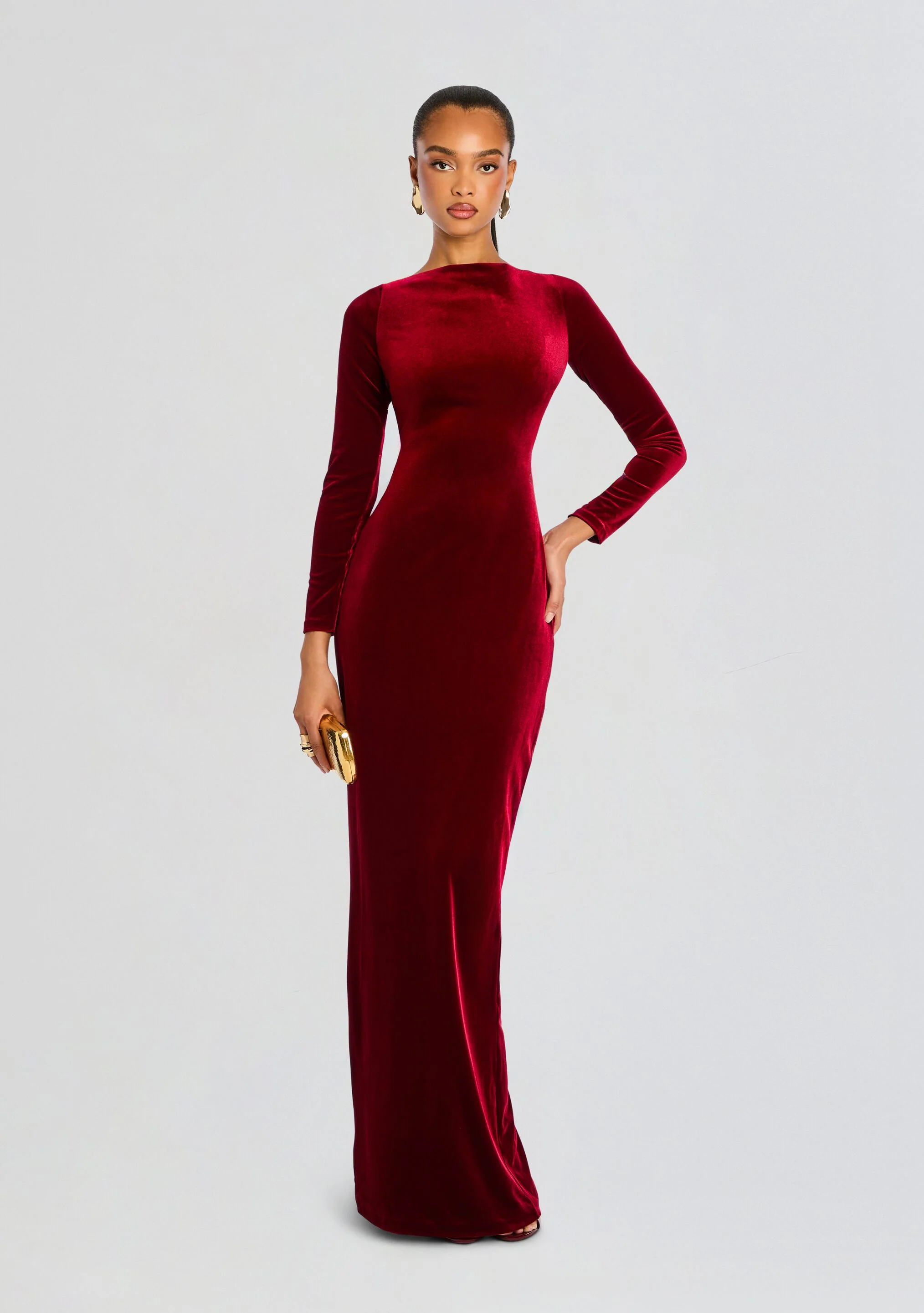 Alizee Velvet Dress - Image 4