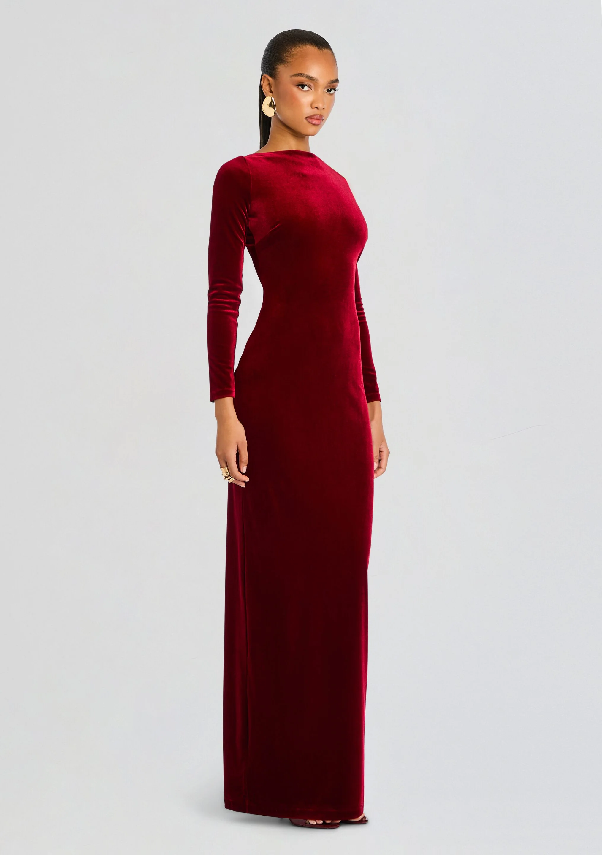 Alizee Velvet Dress - Image 5