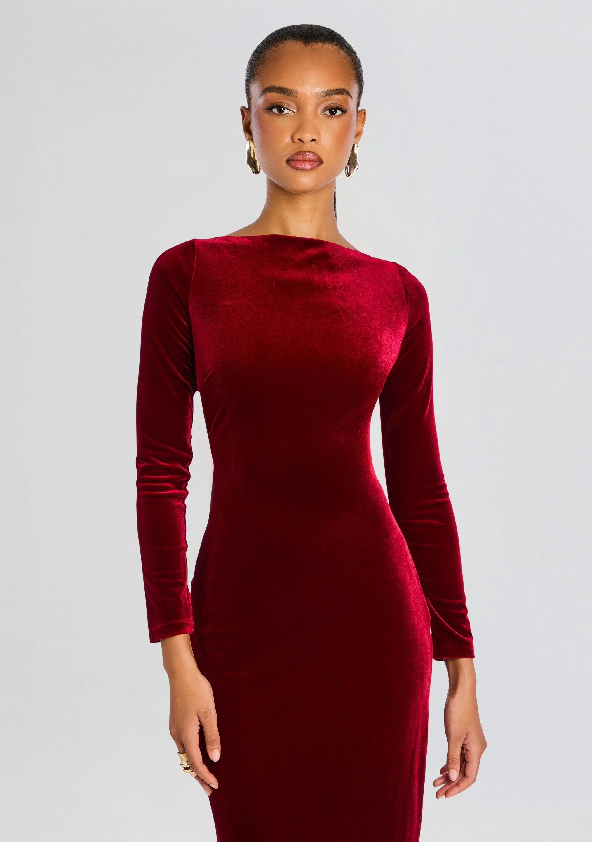 Alizee Velvet Dress - Image 6