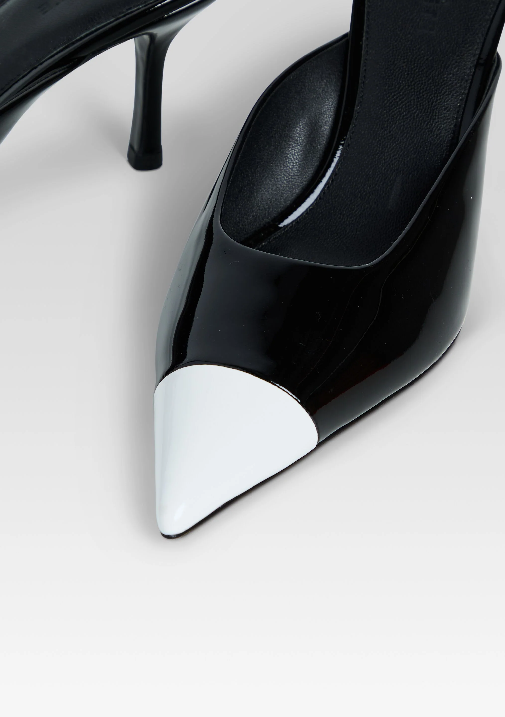 Allegra Leather Kitten Mule - Image 4