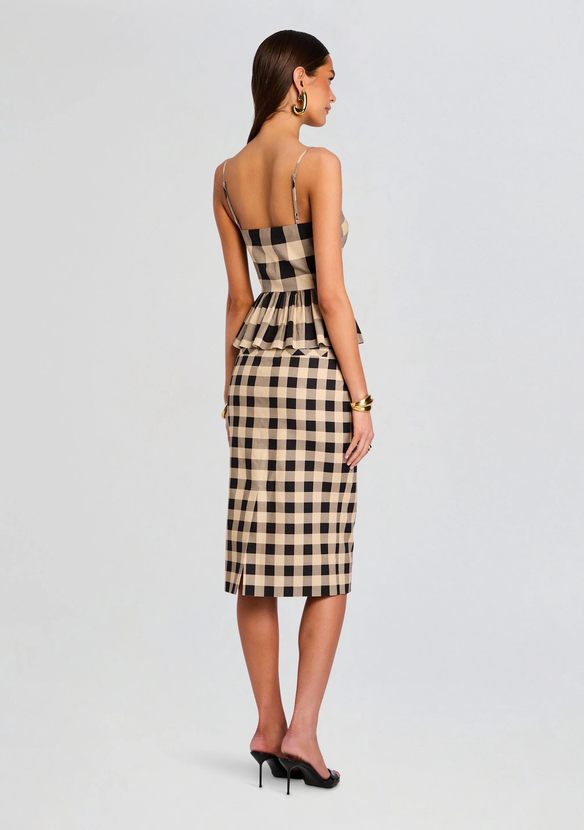 Carl Linen Midi Skirt - Image 4