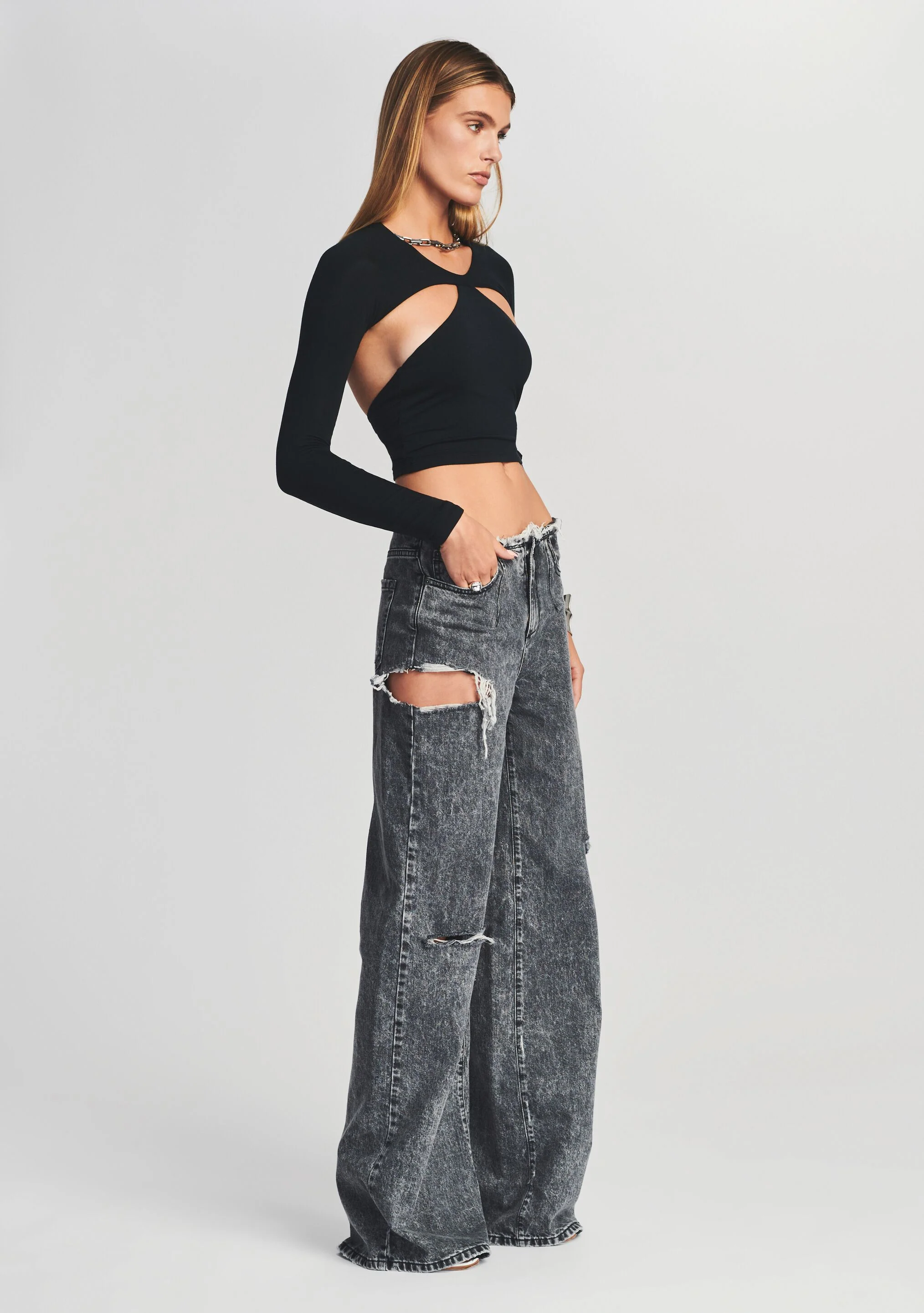 Aston Wide Leg Jean - Image 3