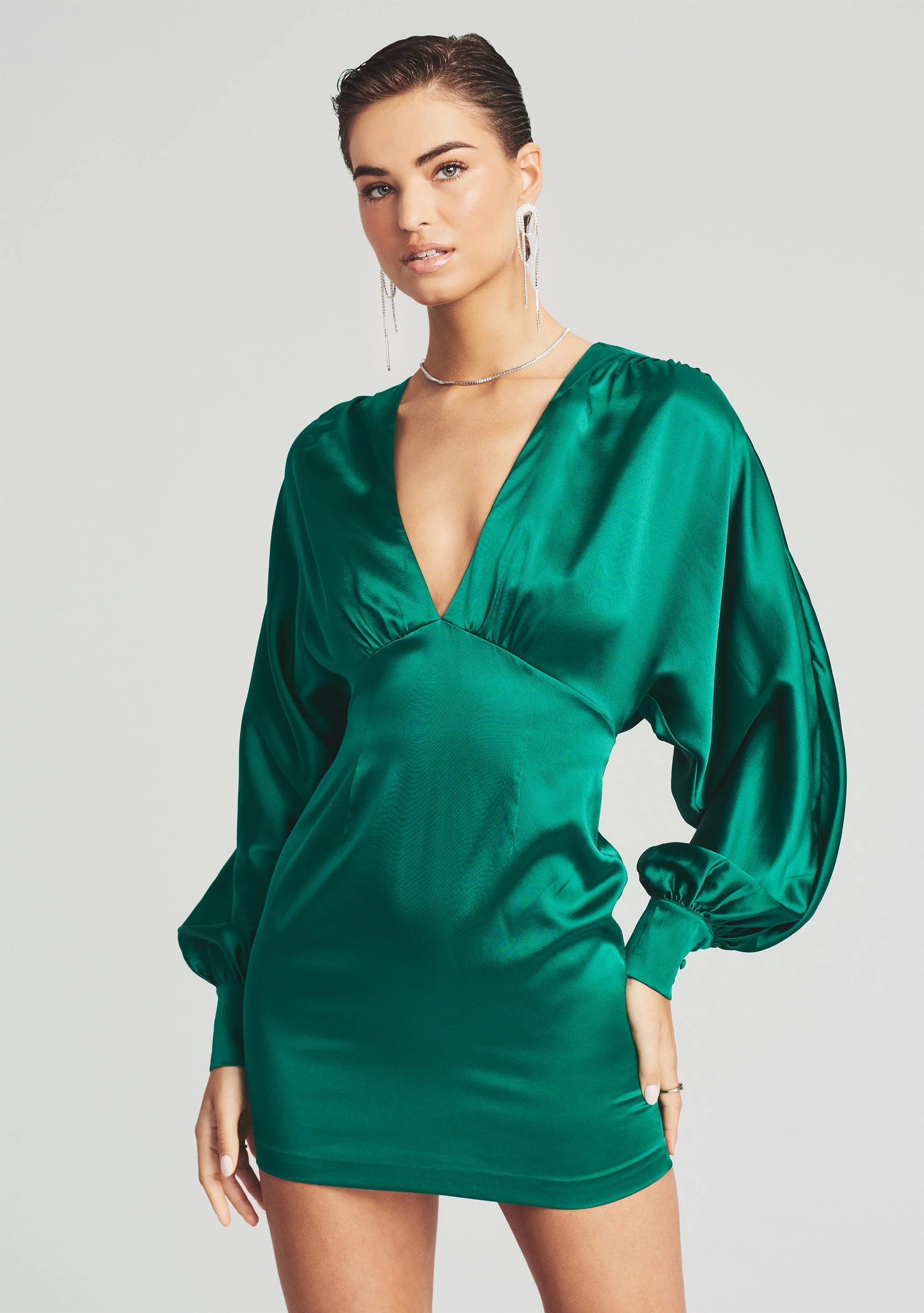 Aubrielle Silk Dress - Image 2