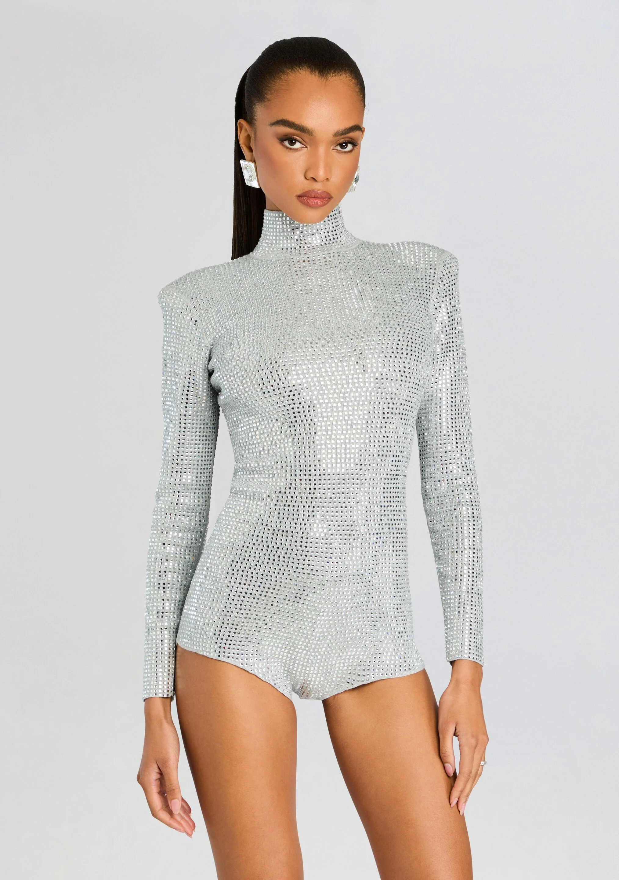 Auburn Embellished Knit Romper - Image 6