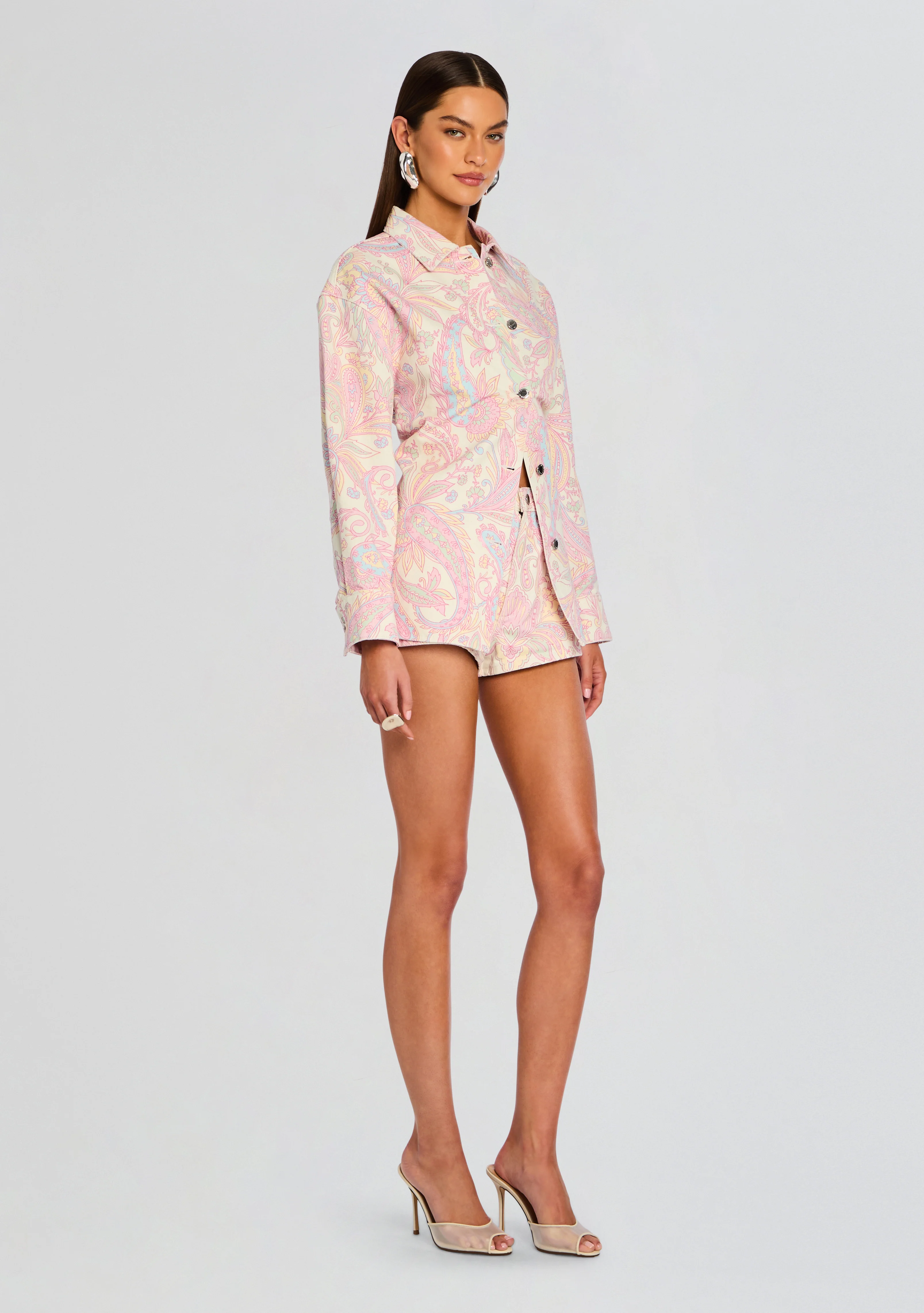 Gaelle Denim Short - Image 3