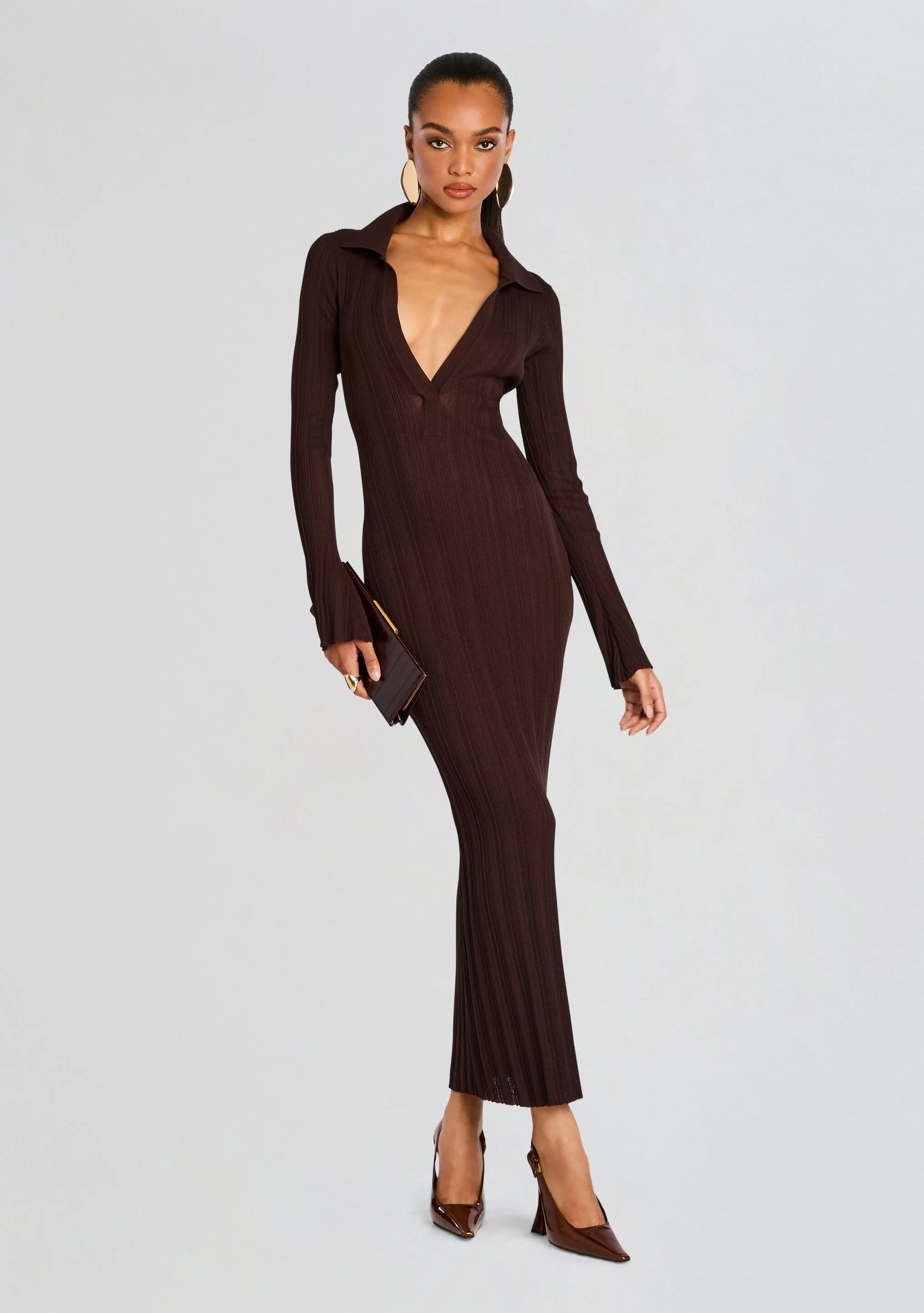 Azula Rib Knit Maxi Dress - Image 5
