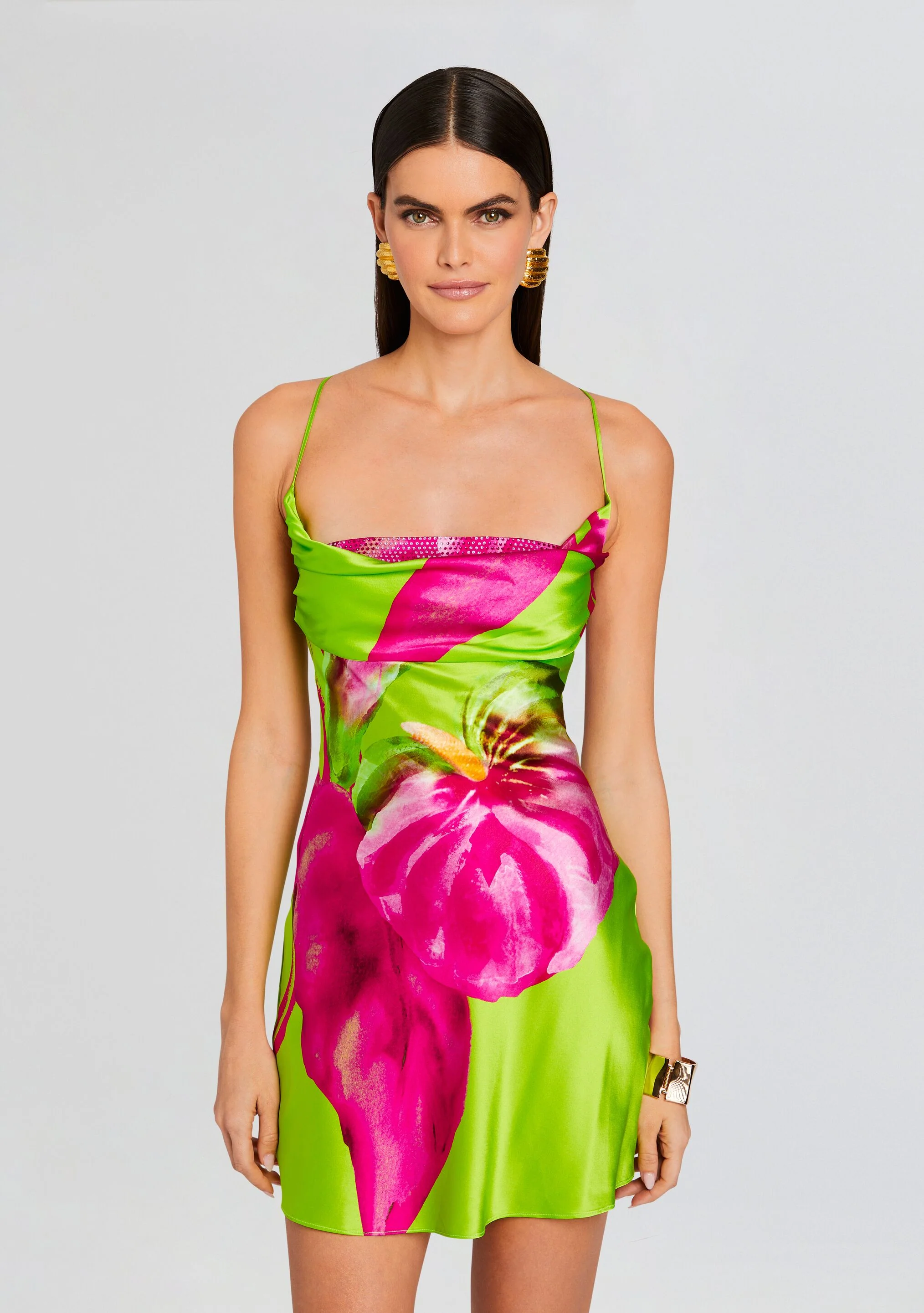 Azura Silk Dress - Image 5