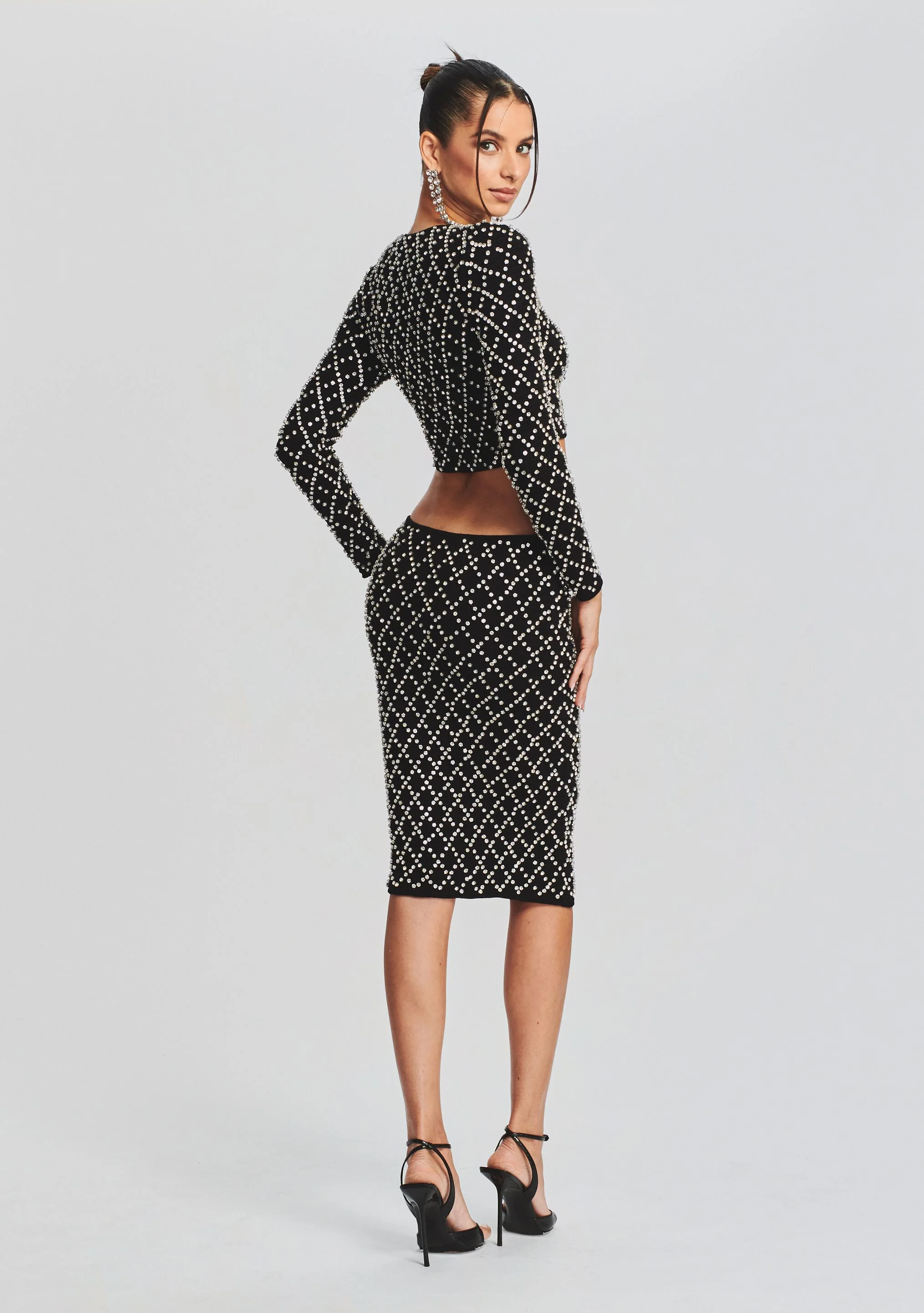 Brooks Embellished Chiffon Top - Image 4