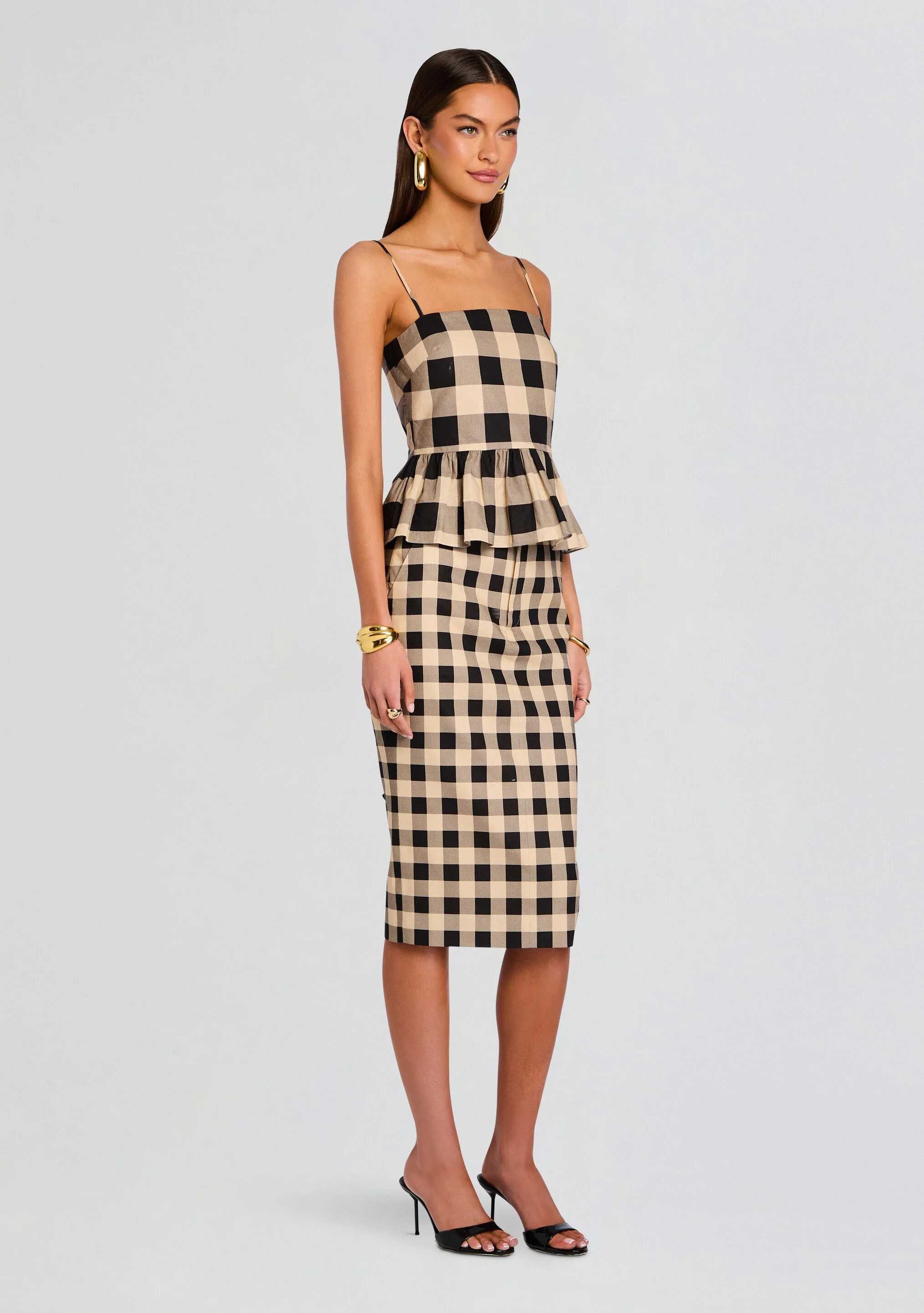 Carl Linen Midi Skirt - Image 3