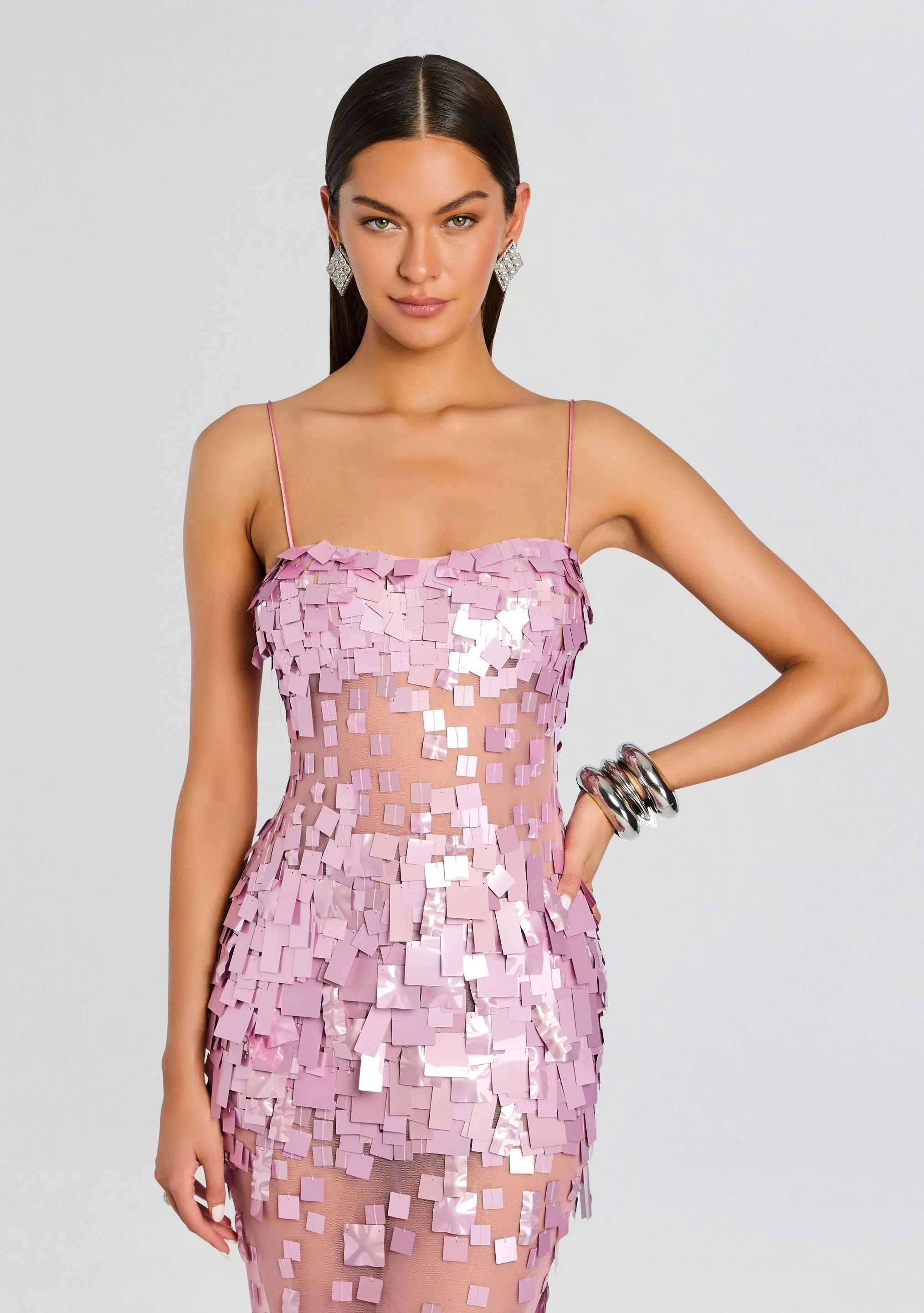 Carmin Embellished Dress - Image 5