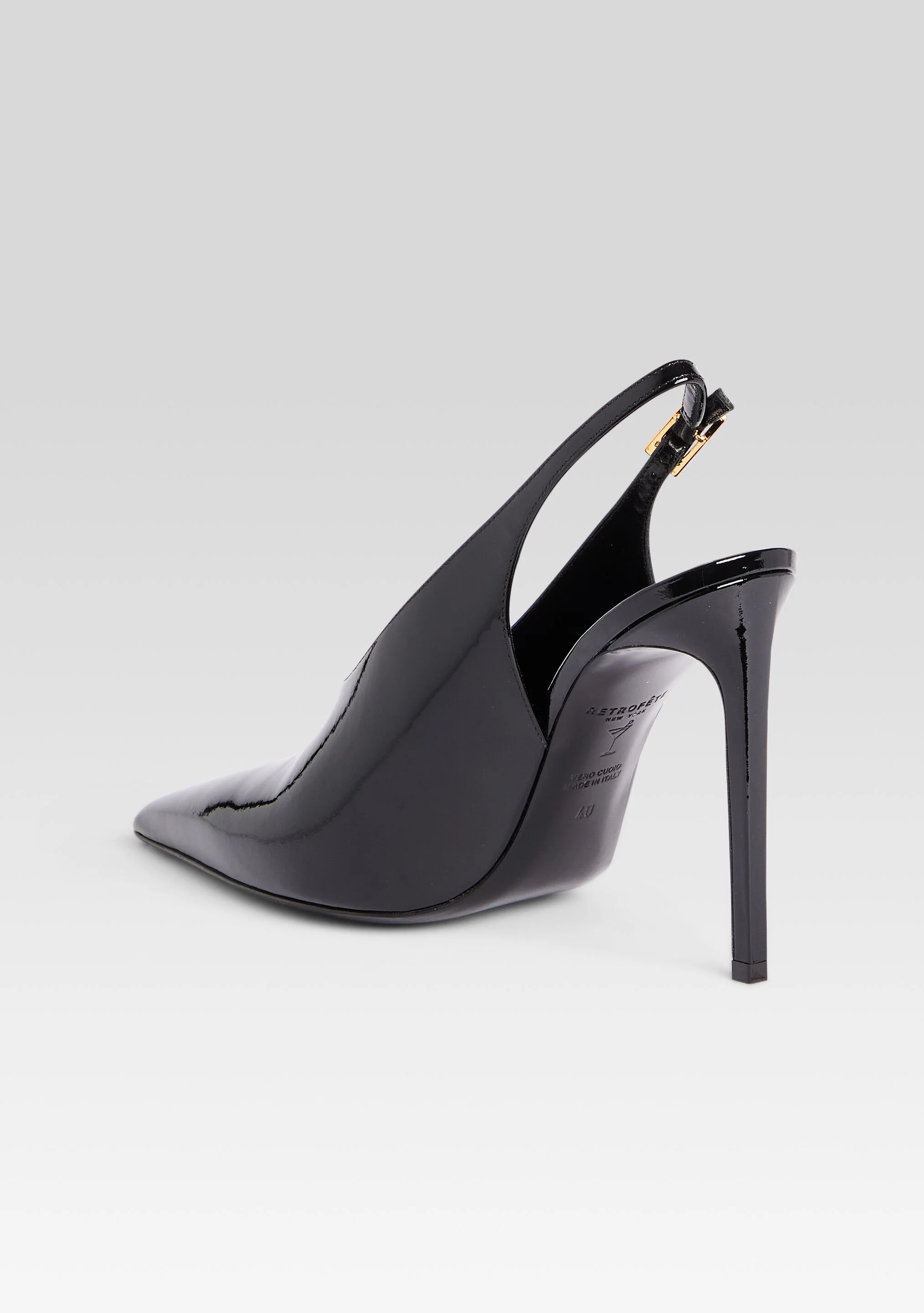 Celia Leather Slingback - Image 4