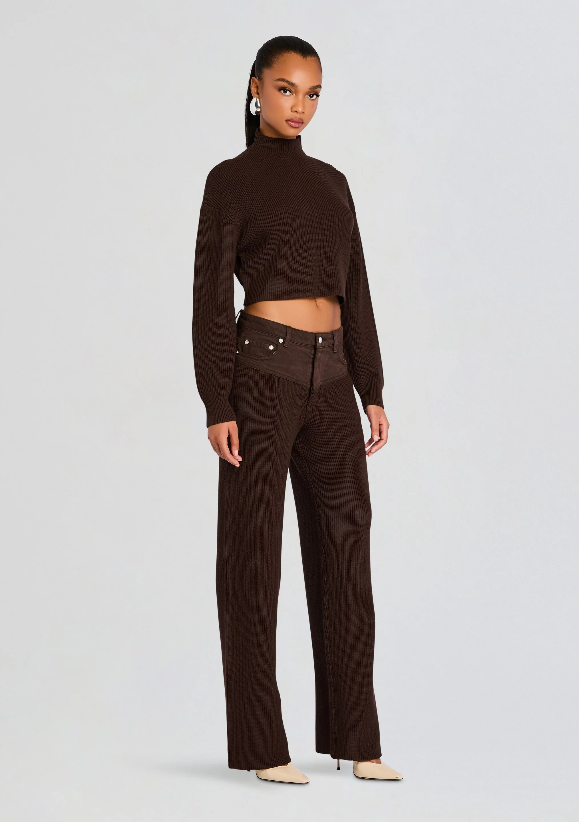 Chani Knit Denim Pant - Image 3