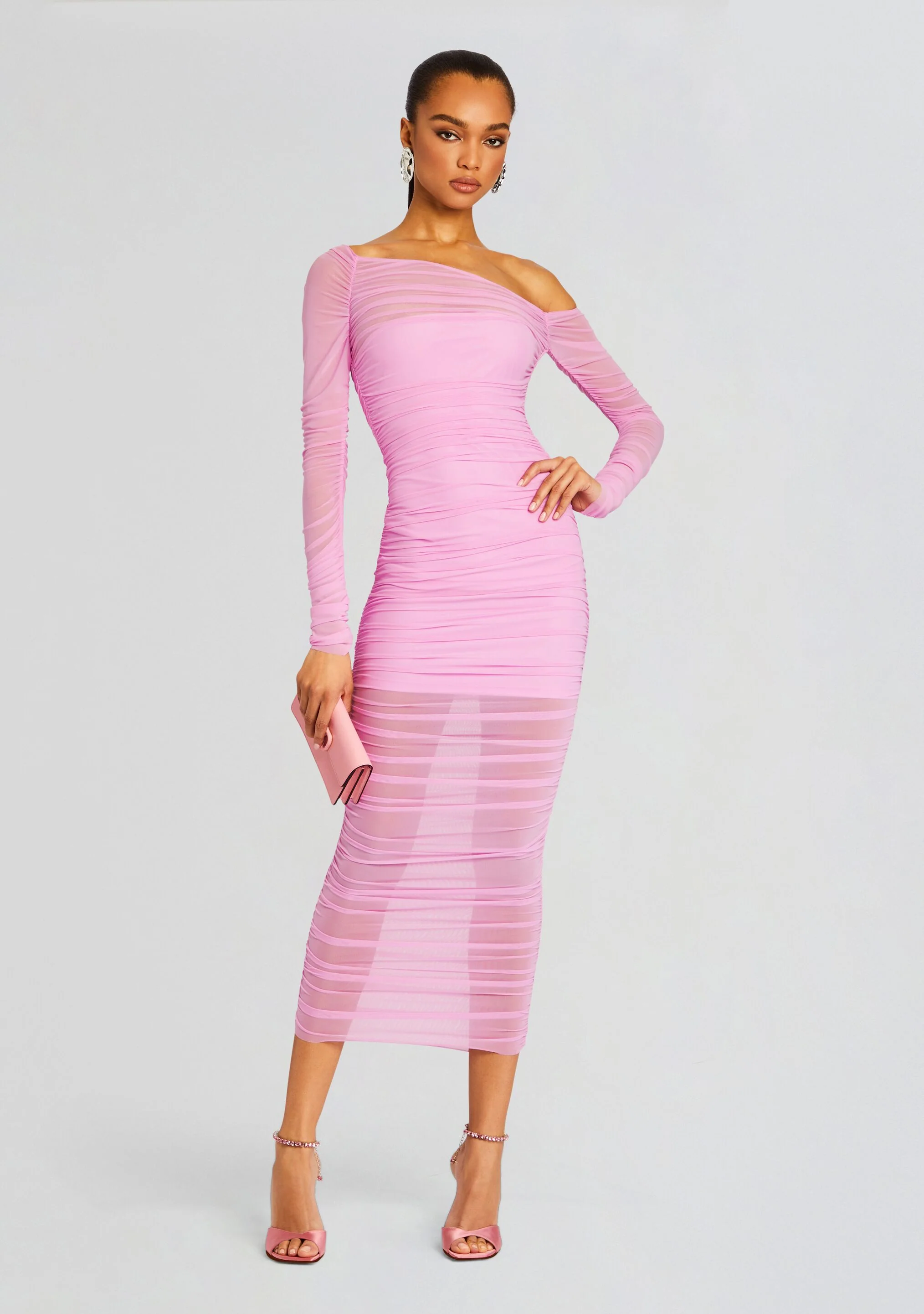 Chantae Mesh Dress - Image 5