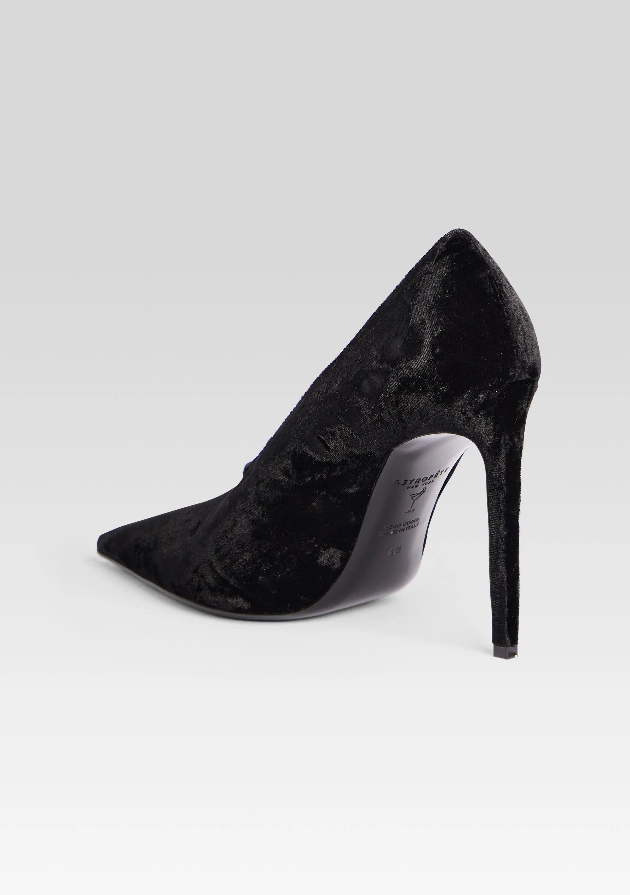 Mollie Velvet Pump - Image 5