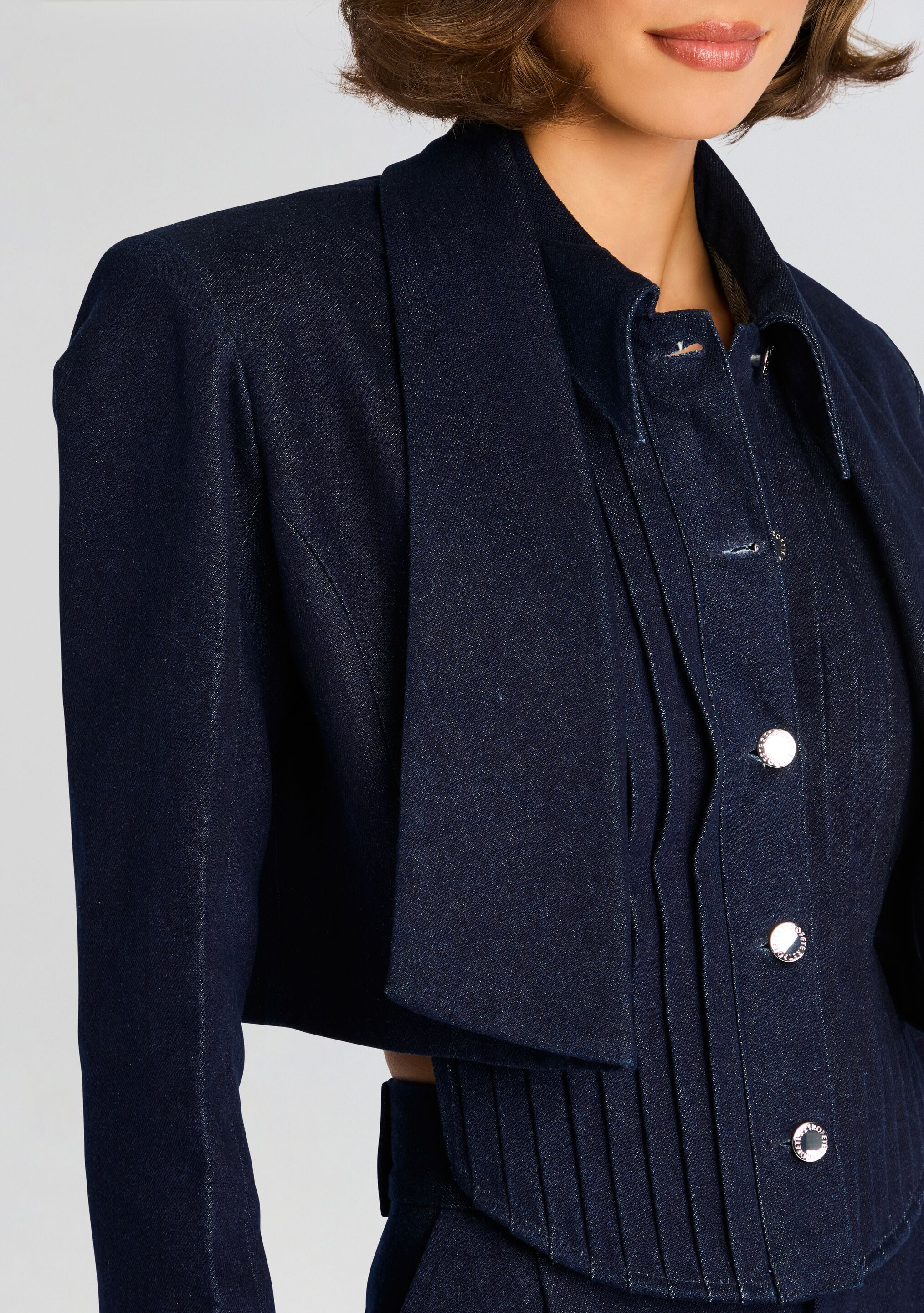 Clara Denim Blazer - Image 2