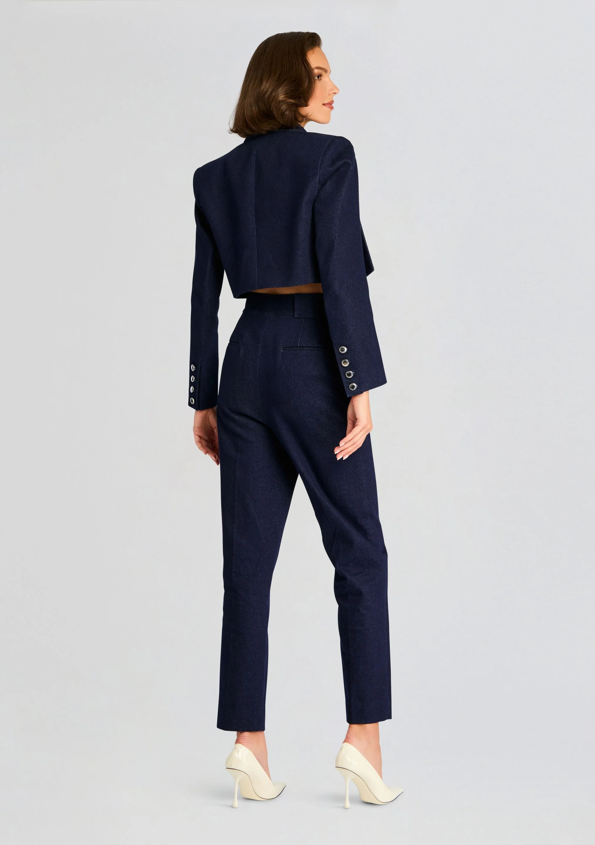 Clara Denim Blazer - Image 4