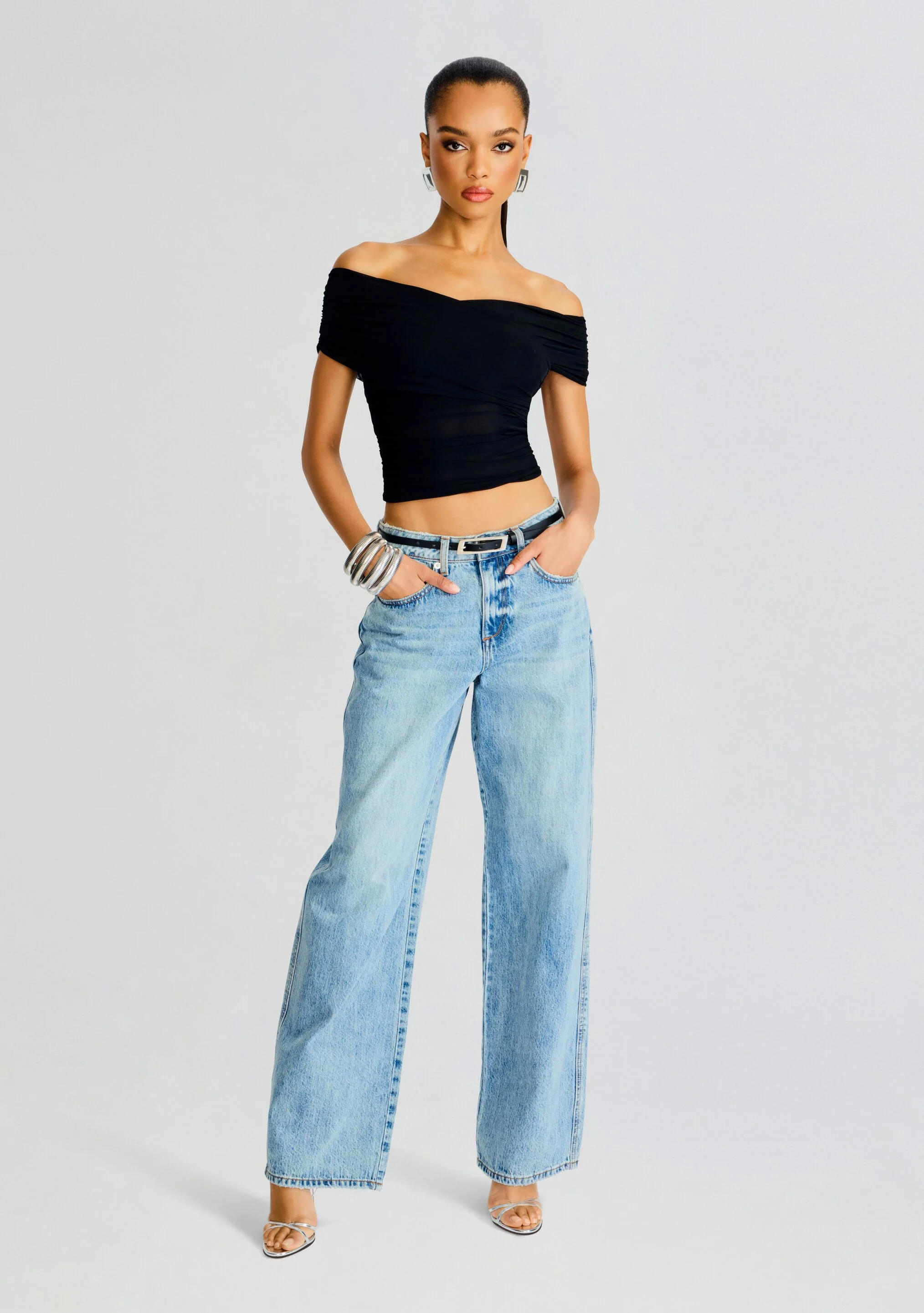 Cyrus Mid Rise Boyfriend Jean - Image 5