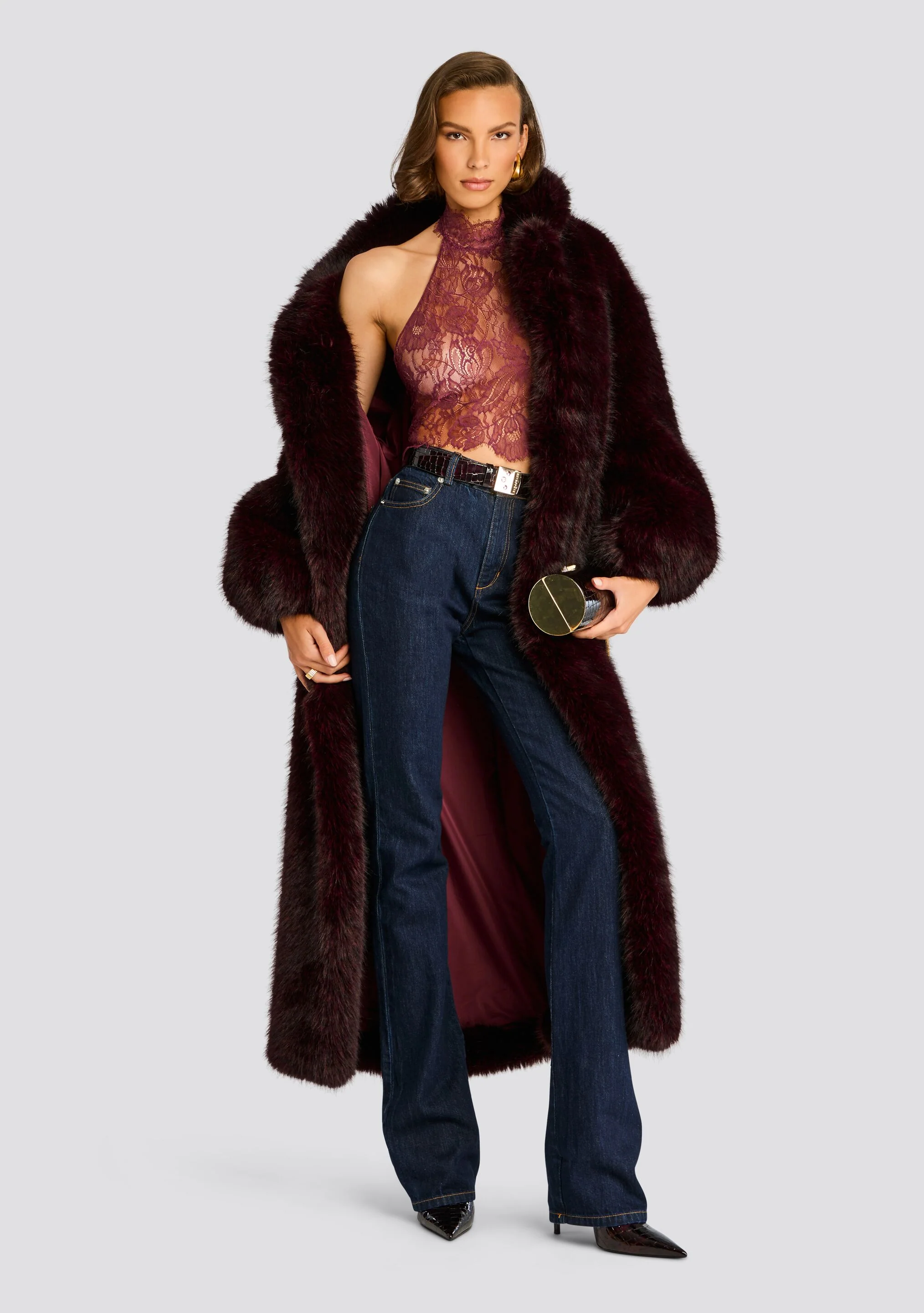 Dasha Faux Fur Jacket - Image 3