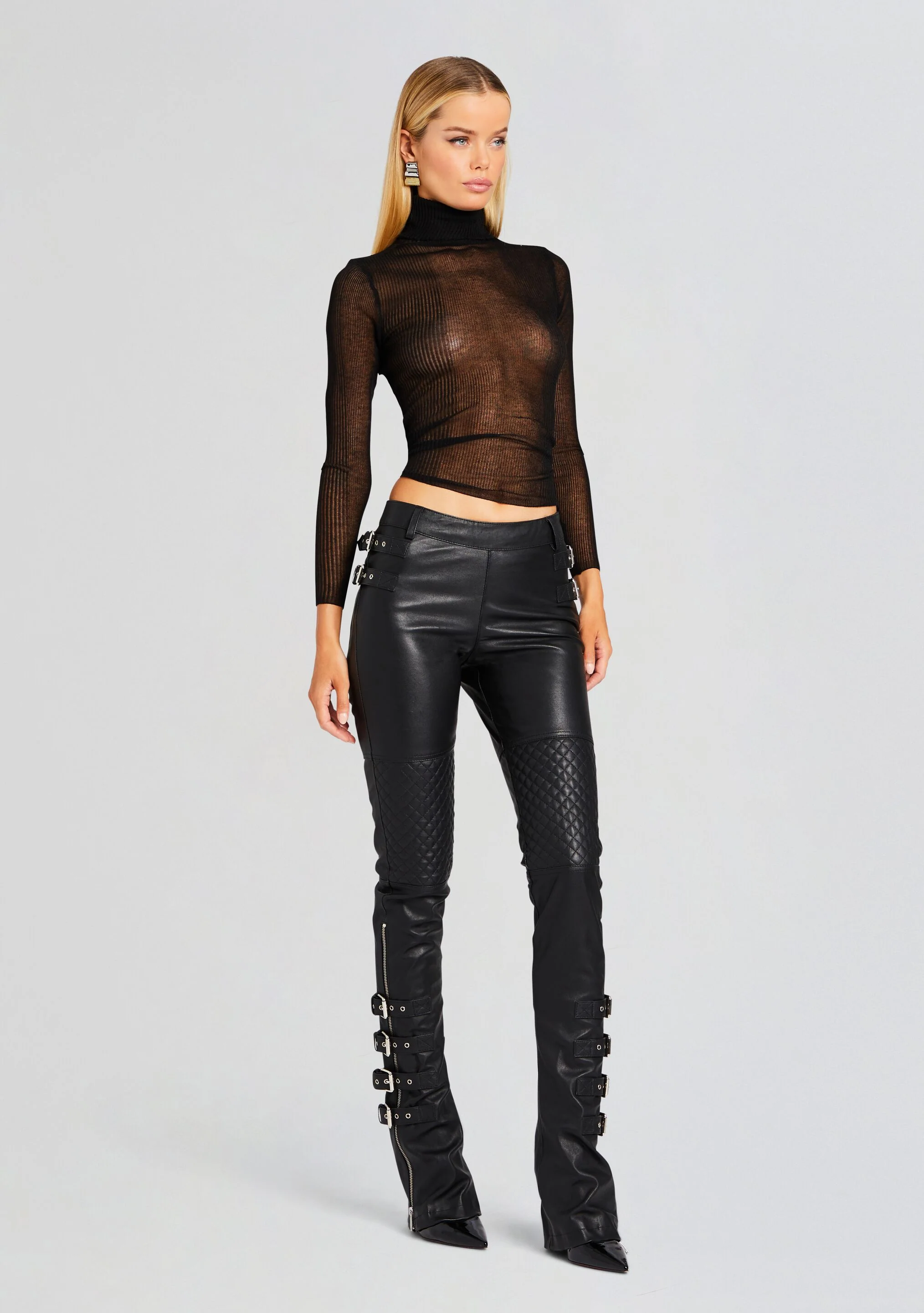 Della Leather Pant - Image 3