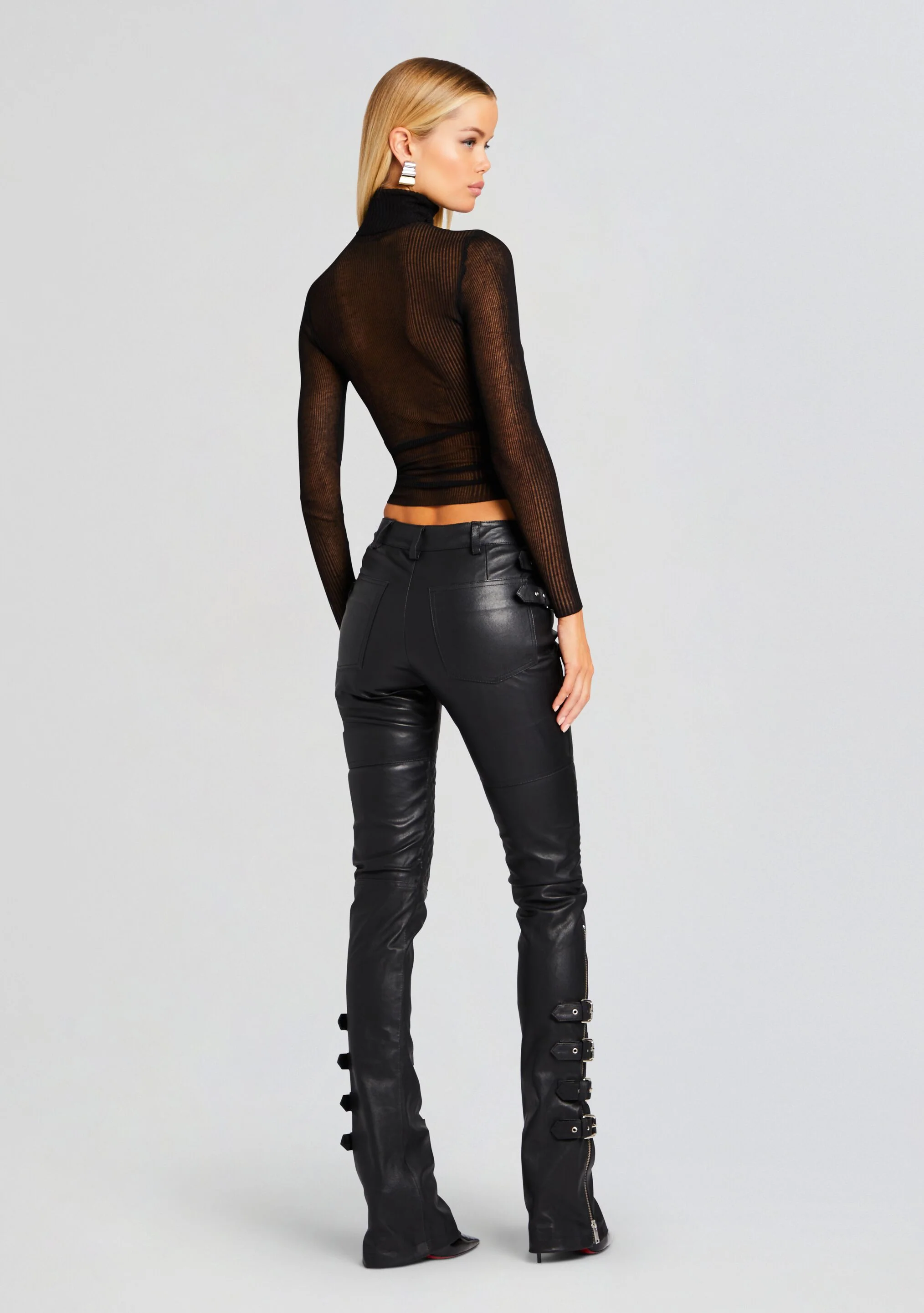 Della Leather Pant - Image 4