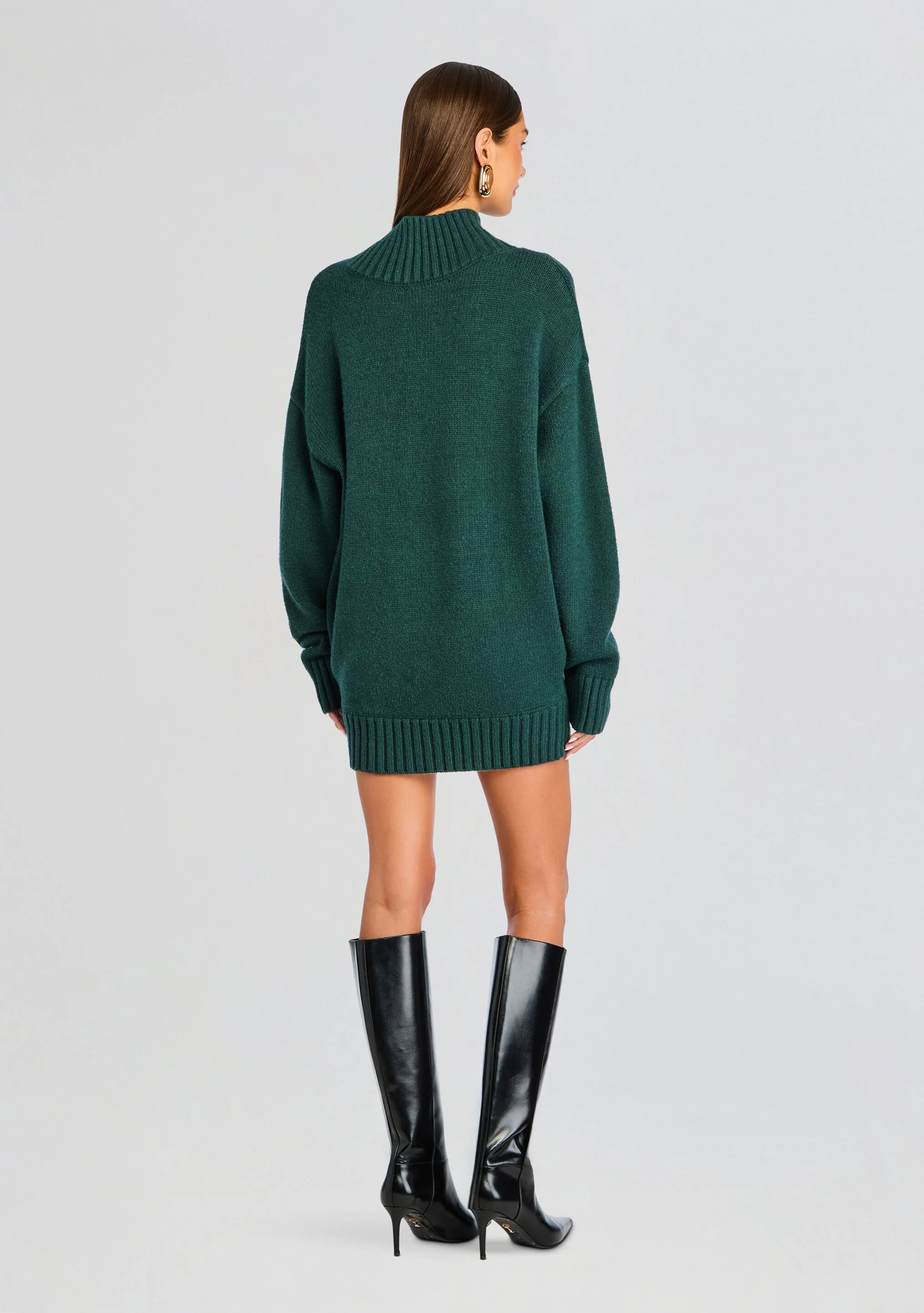 Dessa Chunky Knit Sweater Dress - Image 4