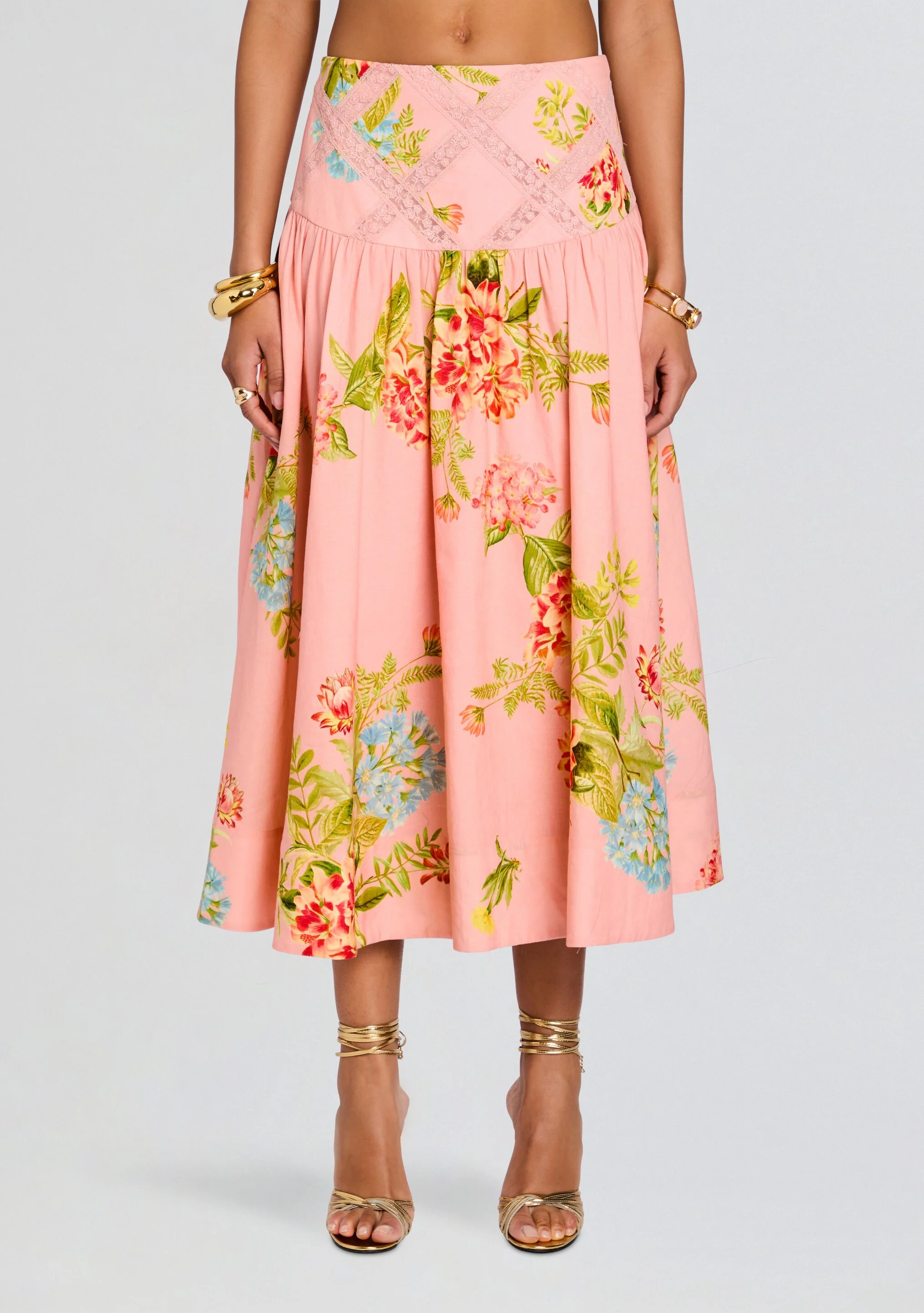 Dhun Midi Skirt