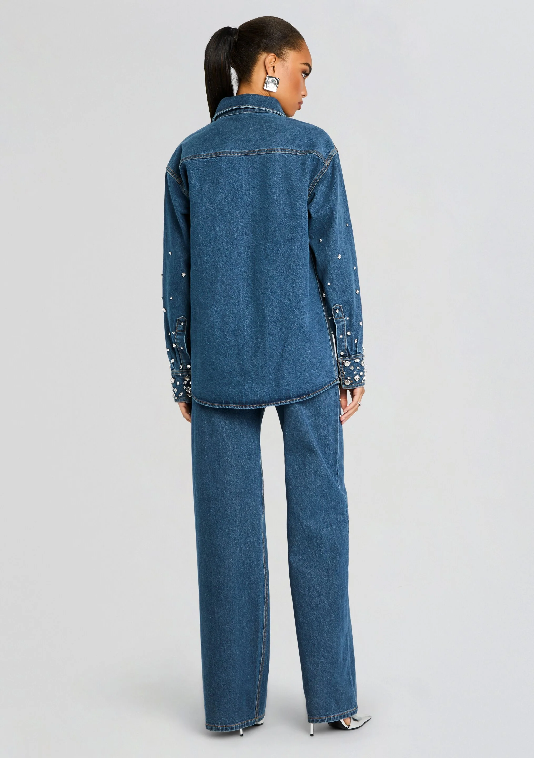 Diletta Crystal Shacket - Image 4