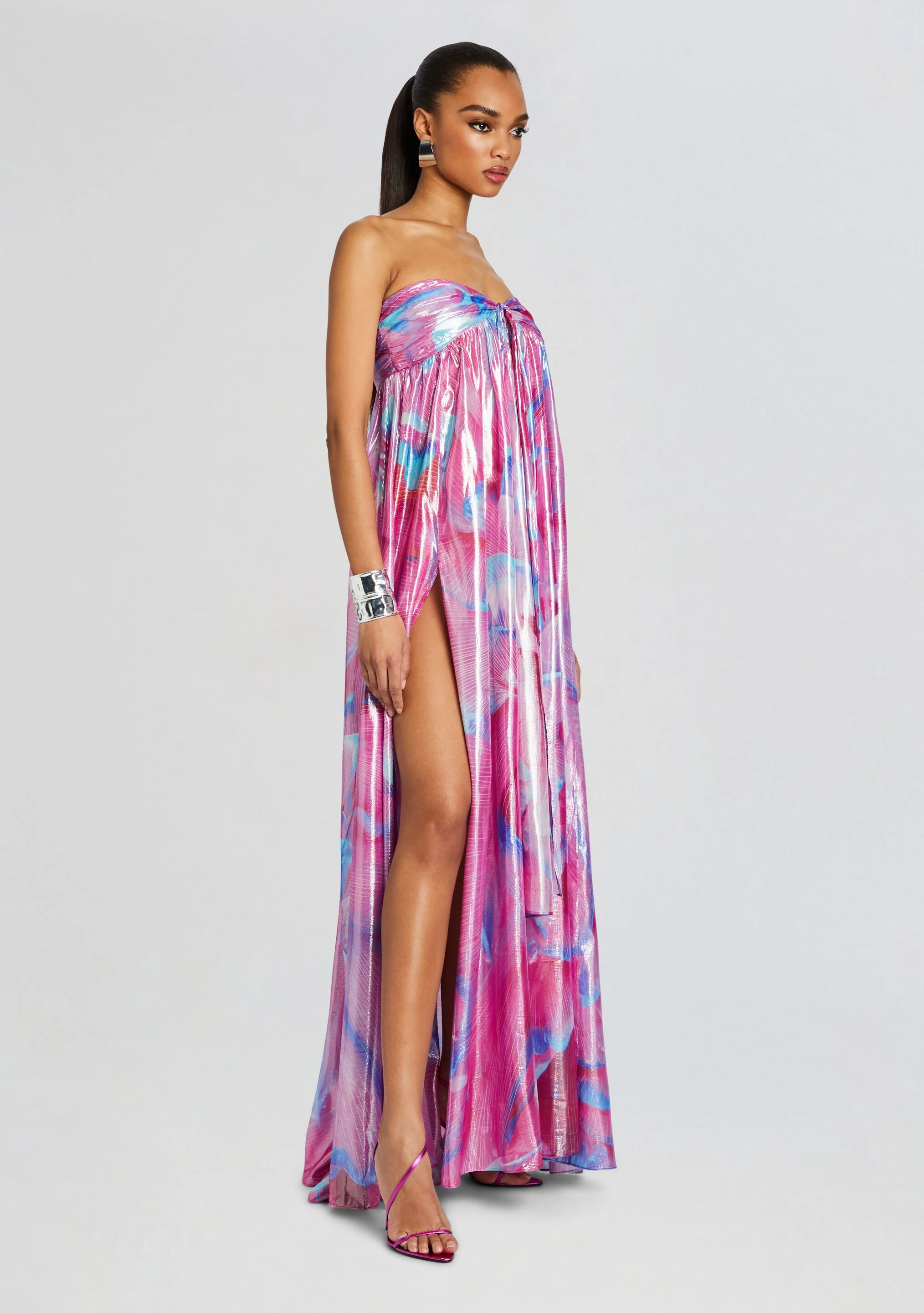 Diondra Silk Dress - Image 3