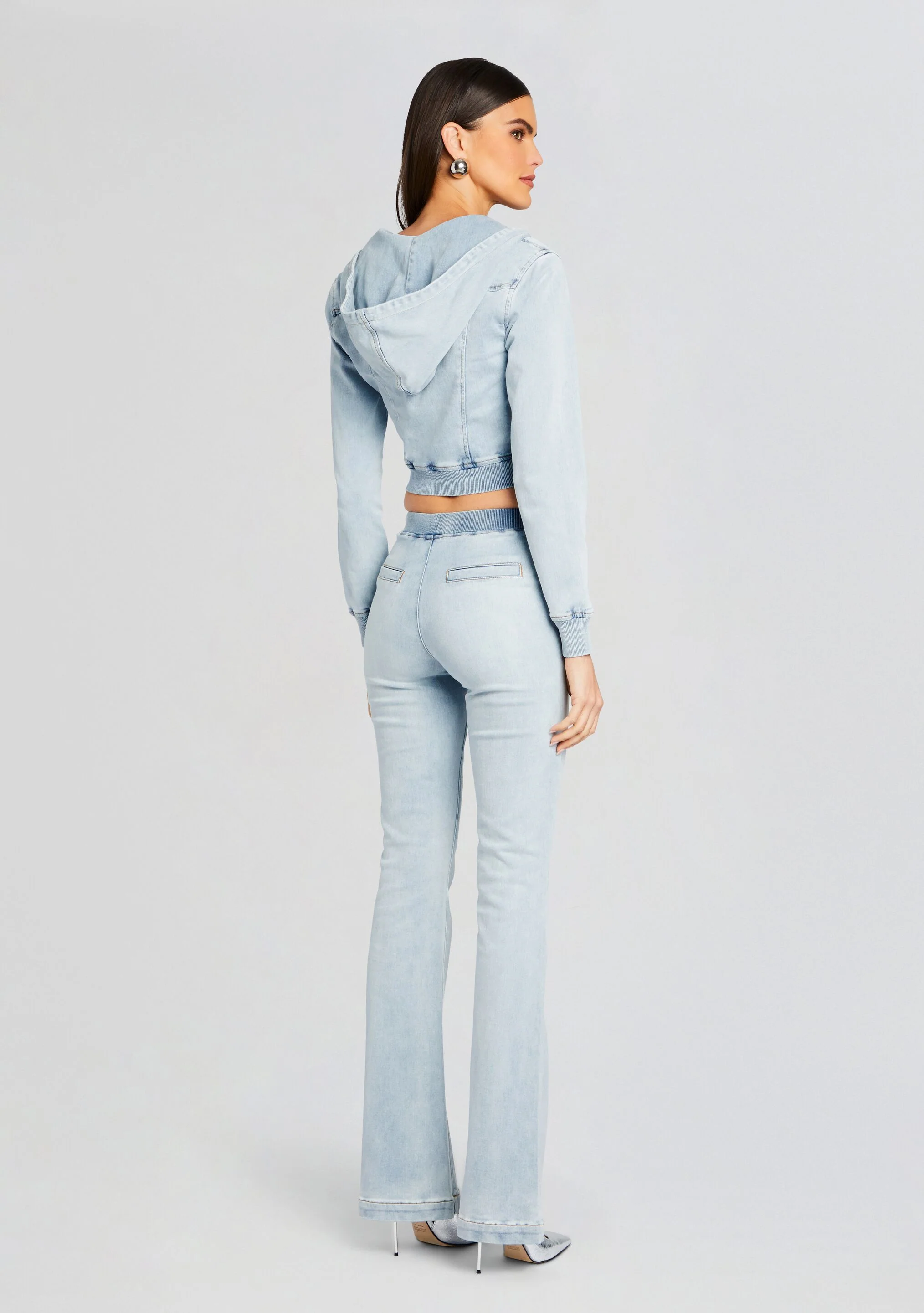 Edith Terry Cropped Hoodie - Image 4