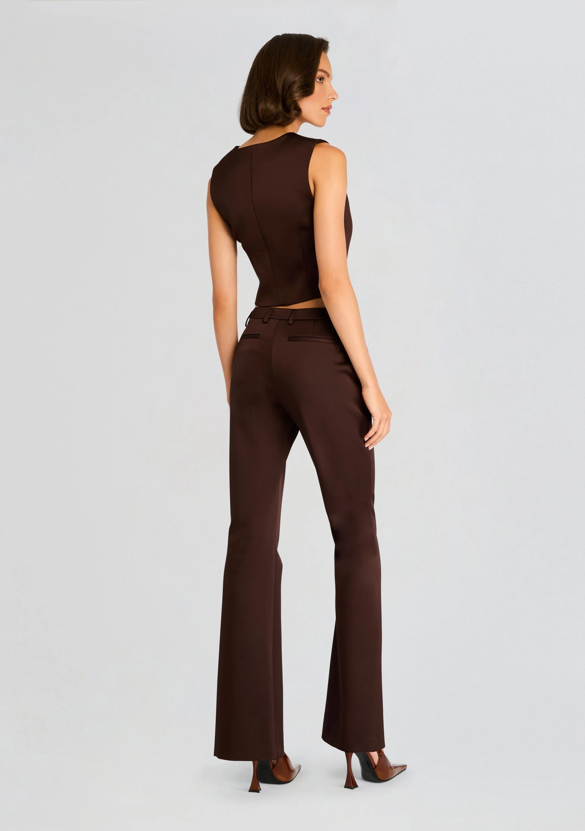 Edwina Heavy Satin Vest - Image 3