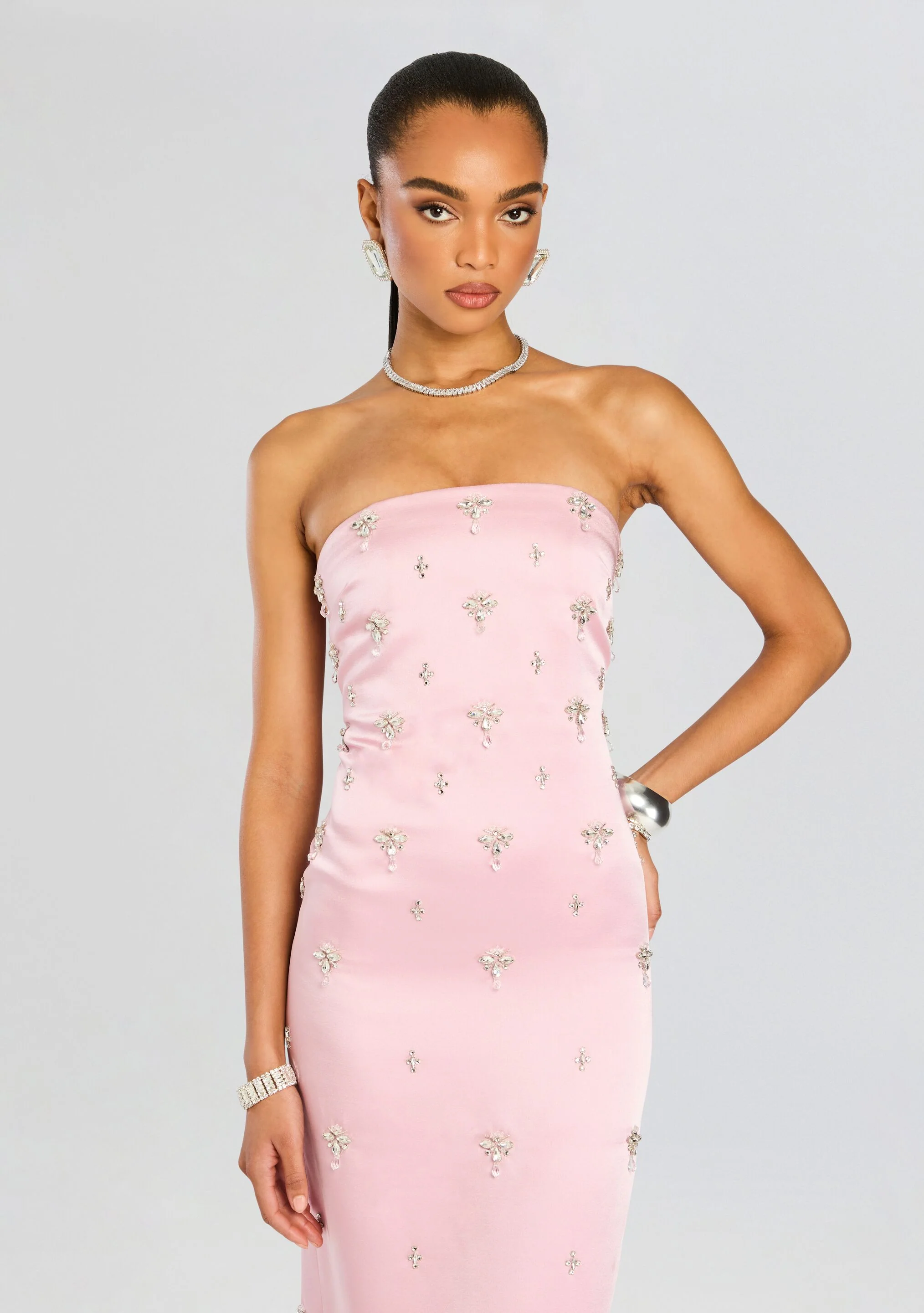 Elise Embellished Dress - Image 5