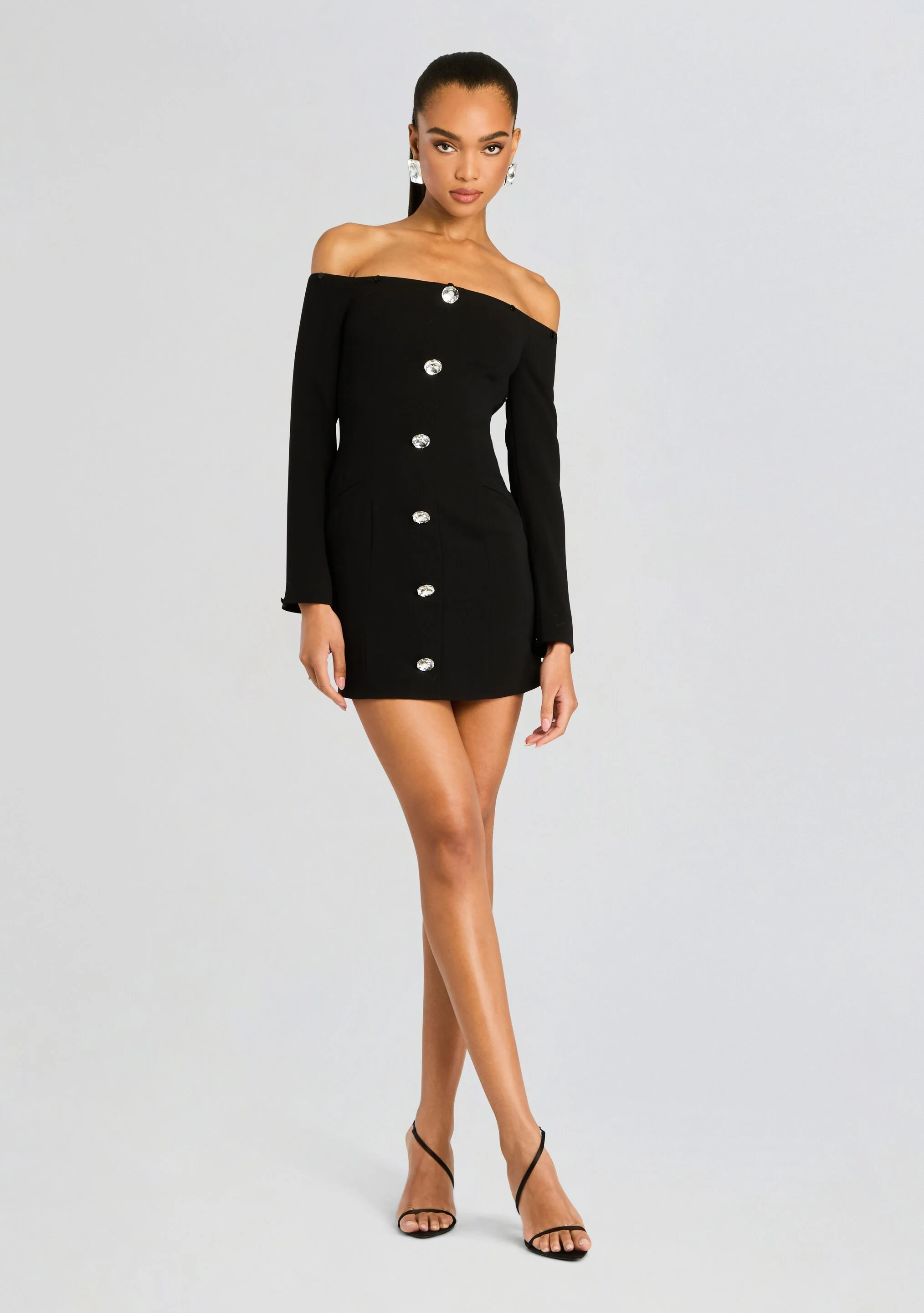 Elspeth Faux Fur Dress - Image 7