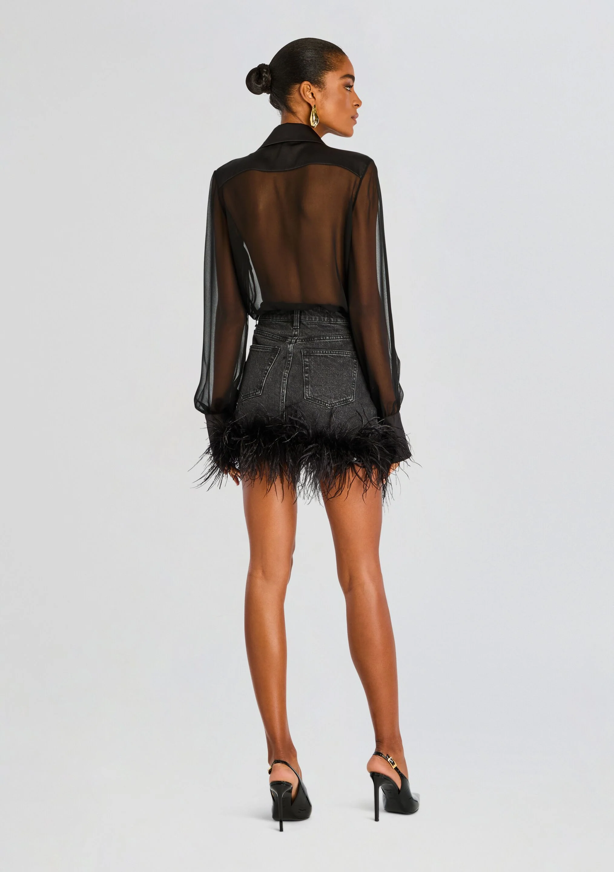 Elvie Denim Skirt - Image 4
