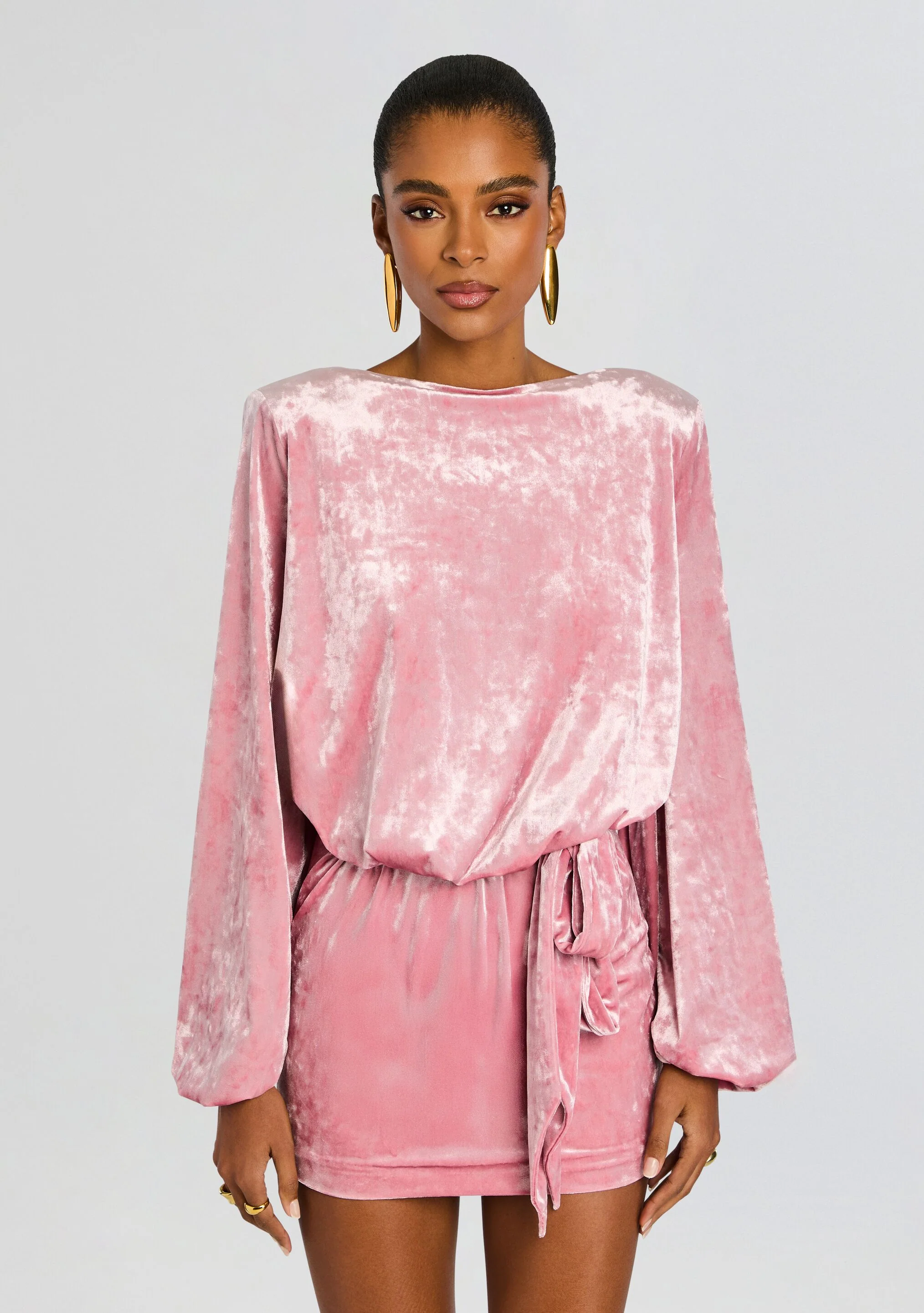 Elysia Velvet Dress - Image 5