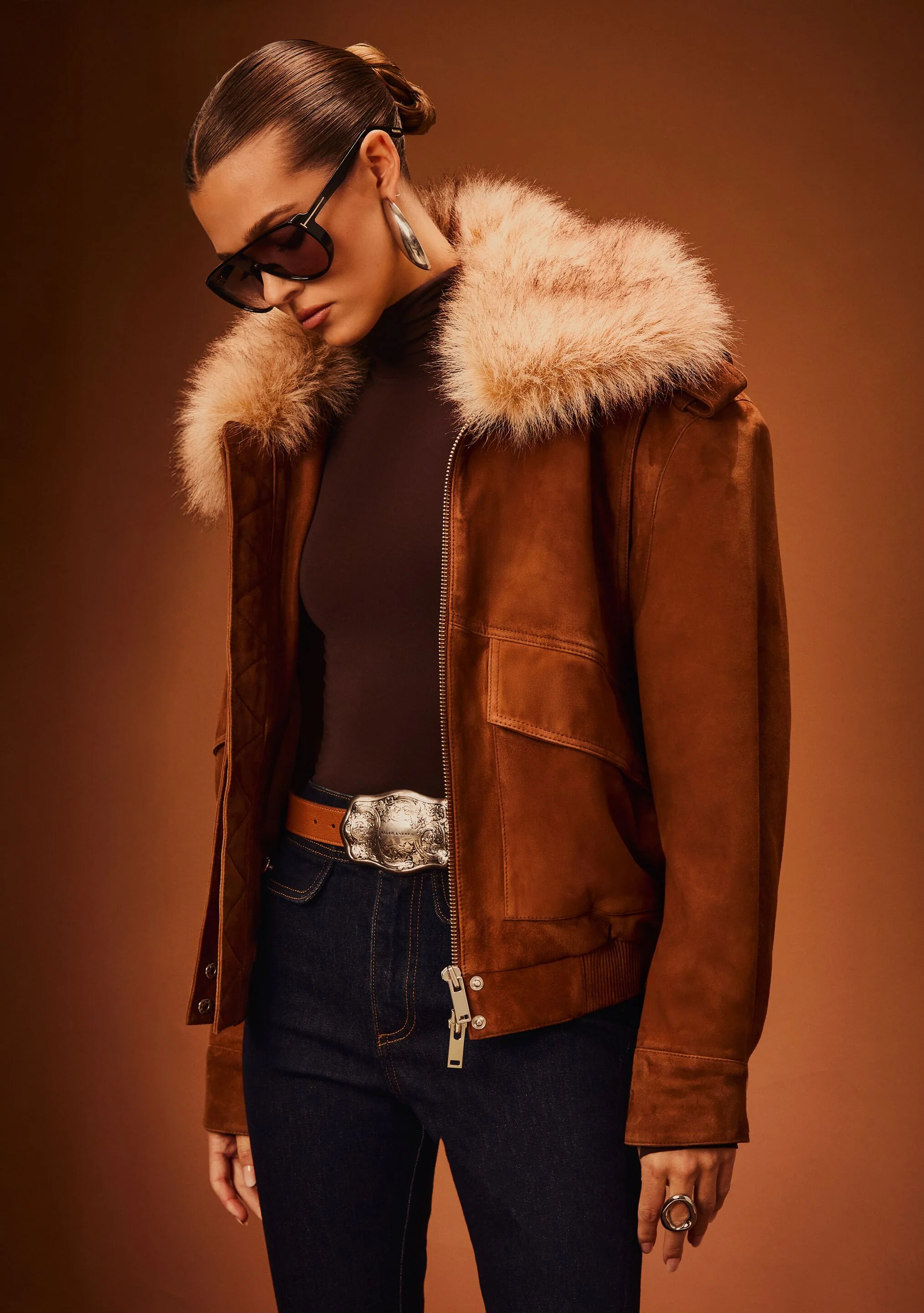 Erynn Suede Jacket - Image 2