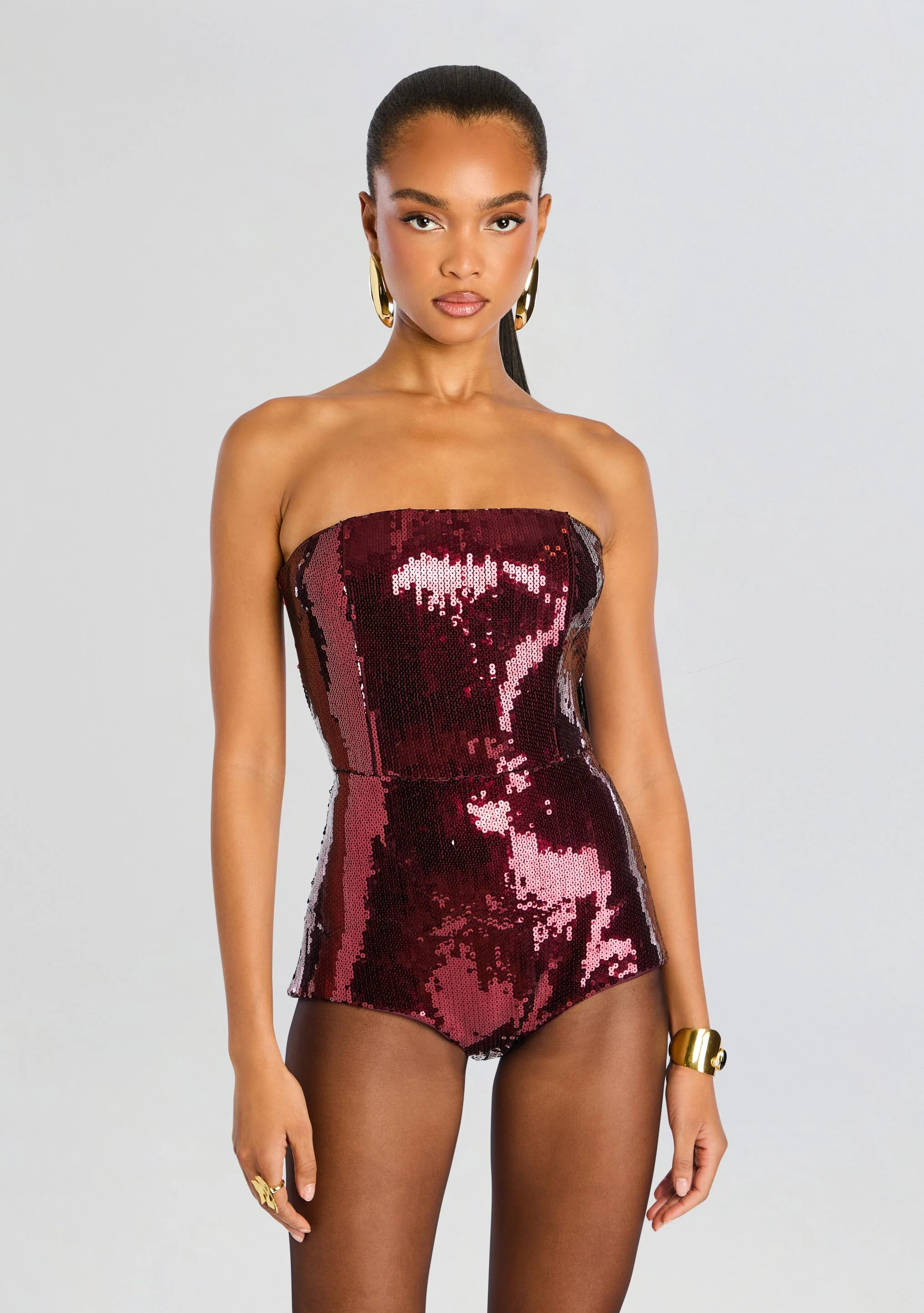 Estella Sequin Romper - Image 6