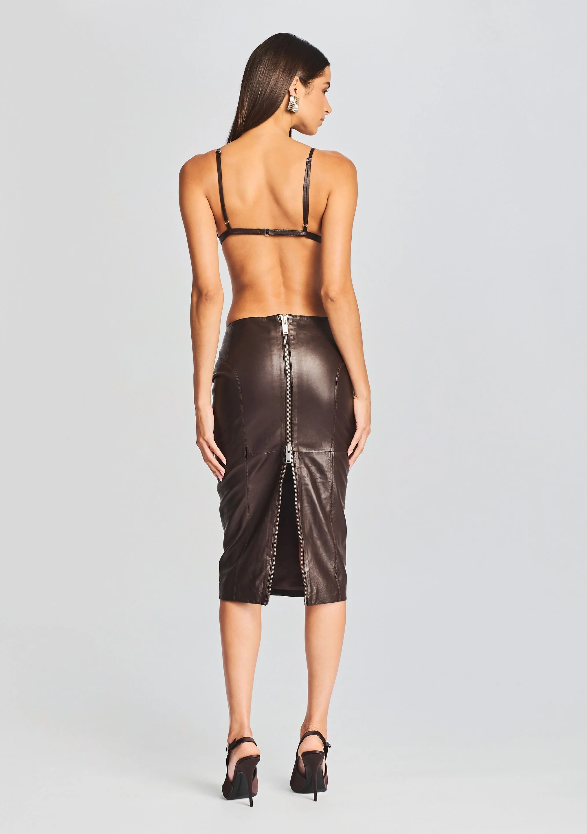 Esti Leather Bra - Image 4