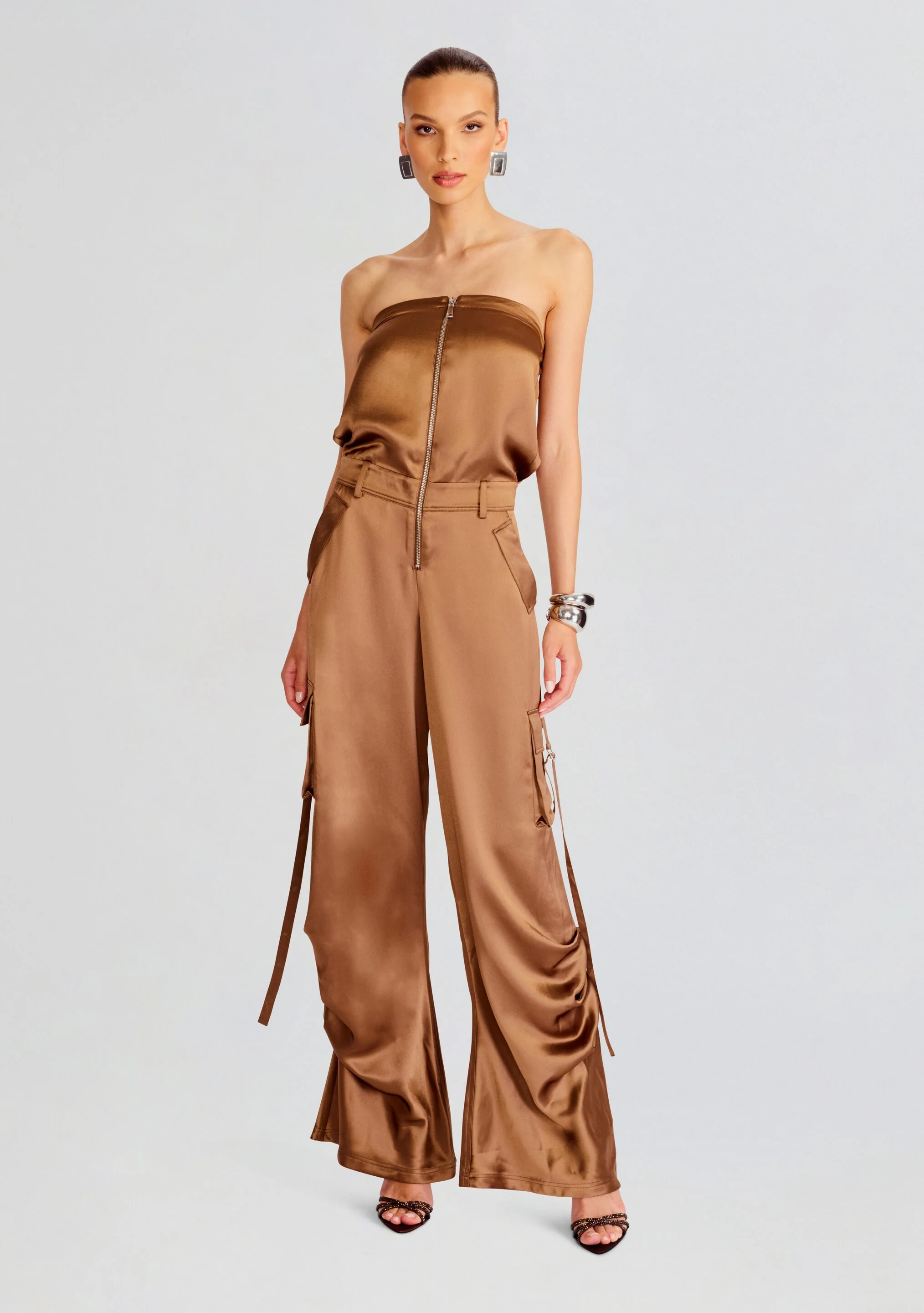 Estrella Cargo Jumpsuit - Image 4