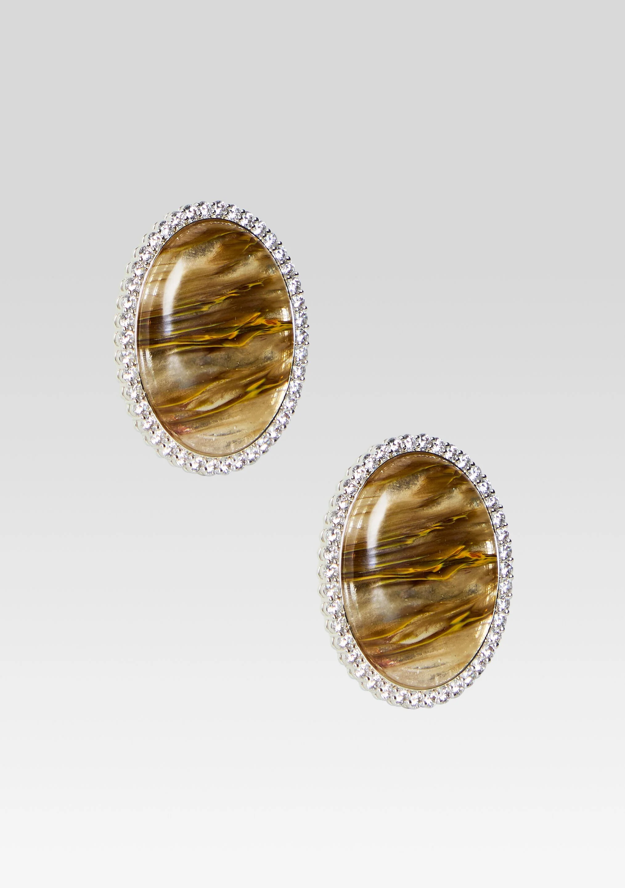 Fillipa Embellished Earrings - Image 2