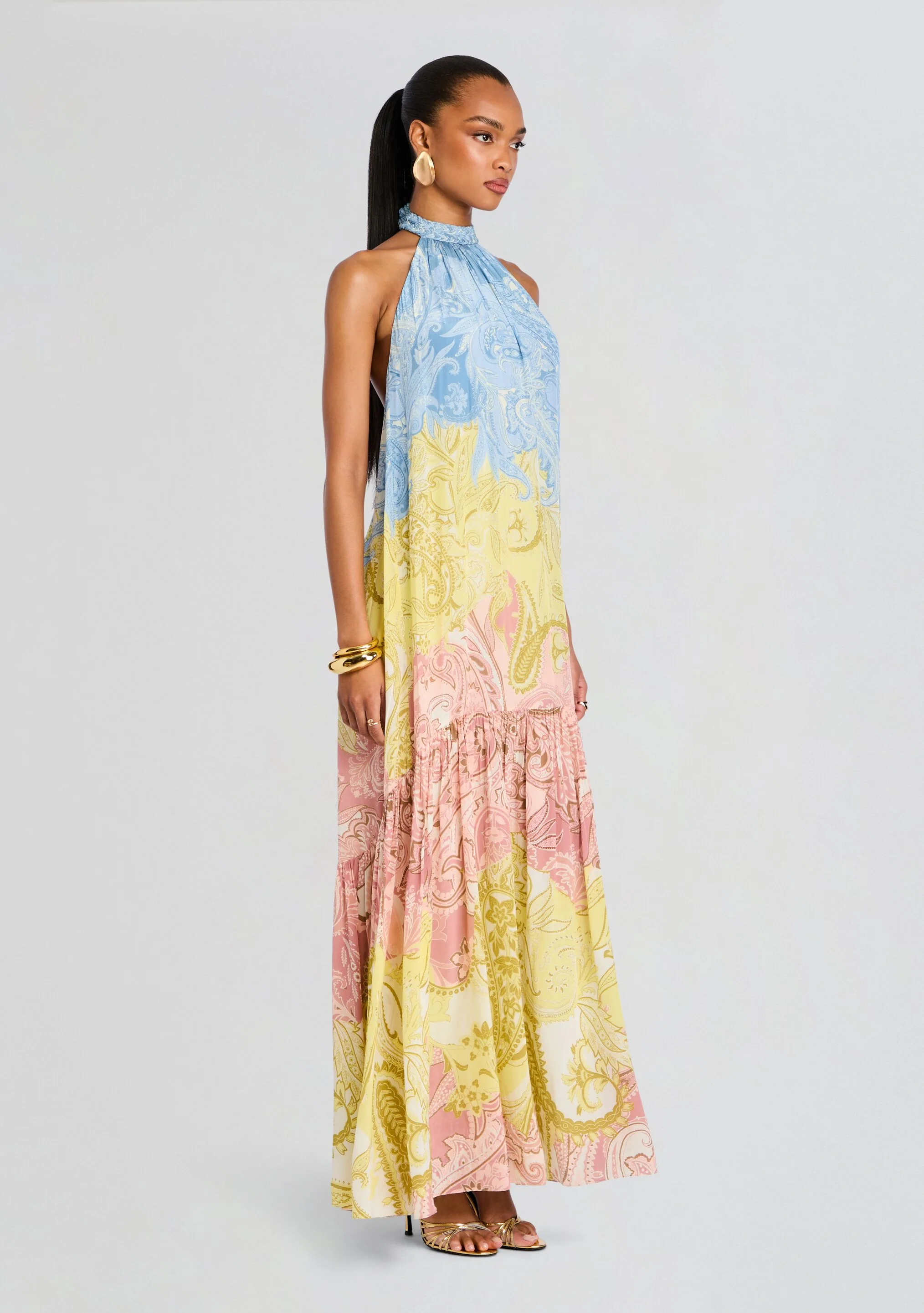 Fiza Halter Long Dress - Image 3