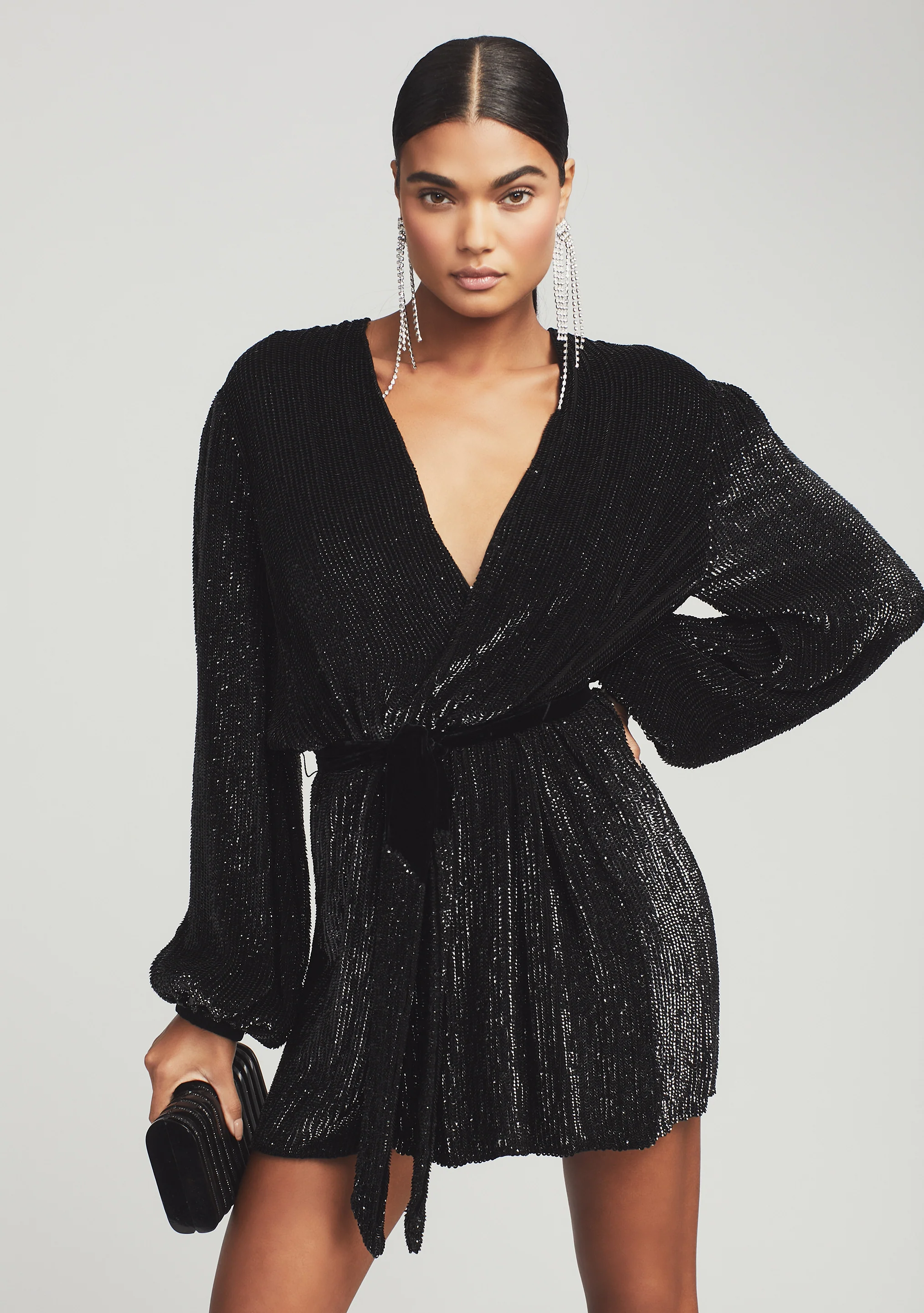 Gabrielle Sequin Robe - Image 2