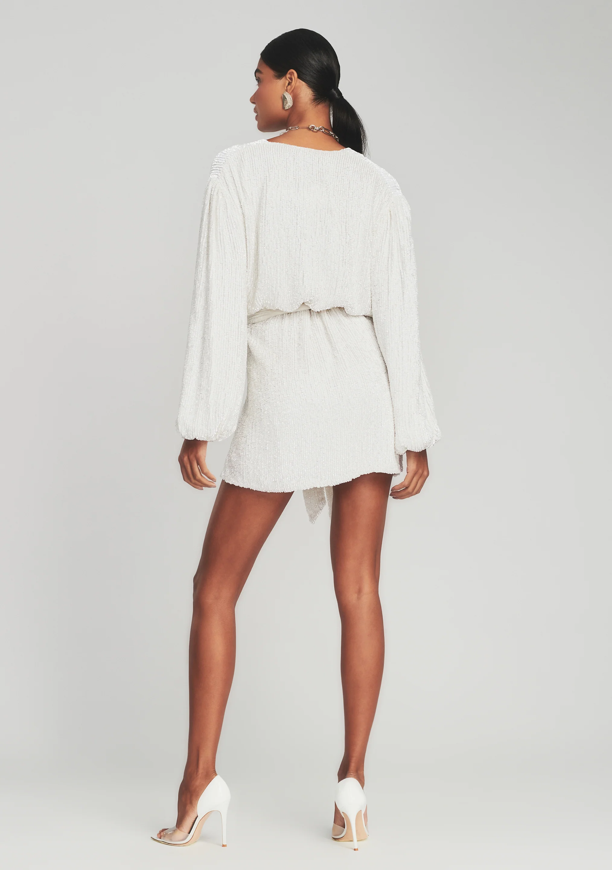 Gabrielle Sequin Robe - Image 4