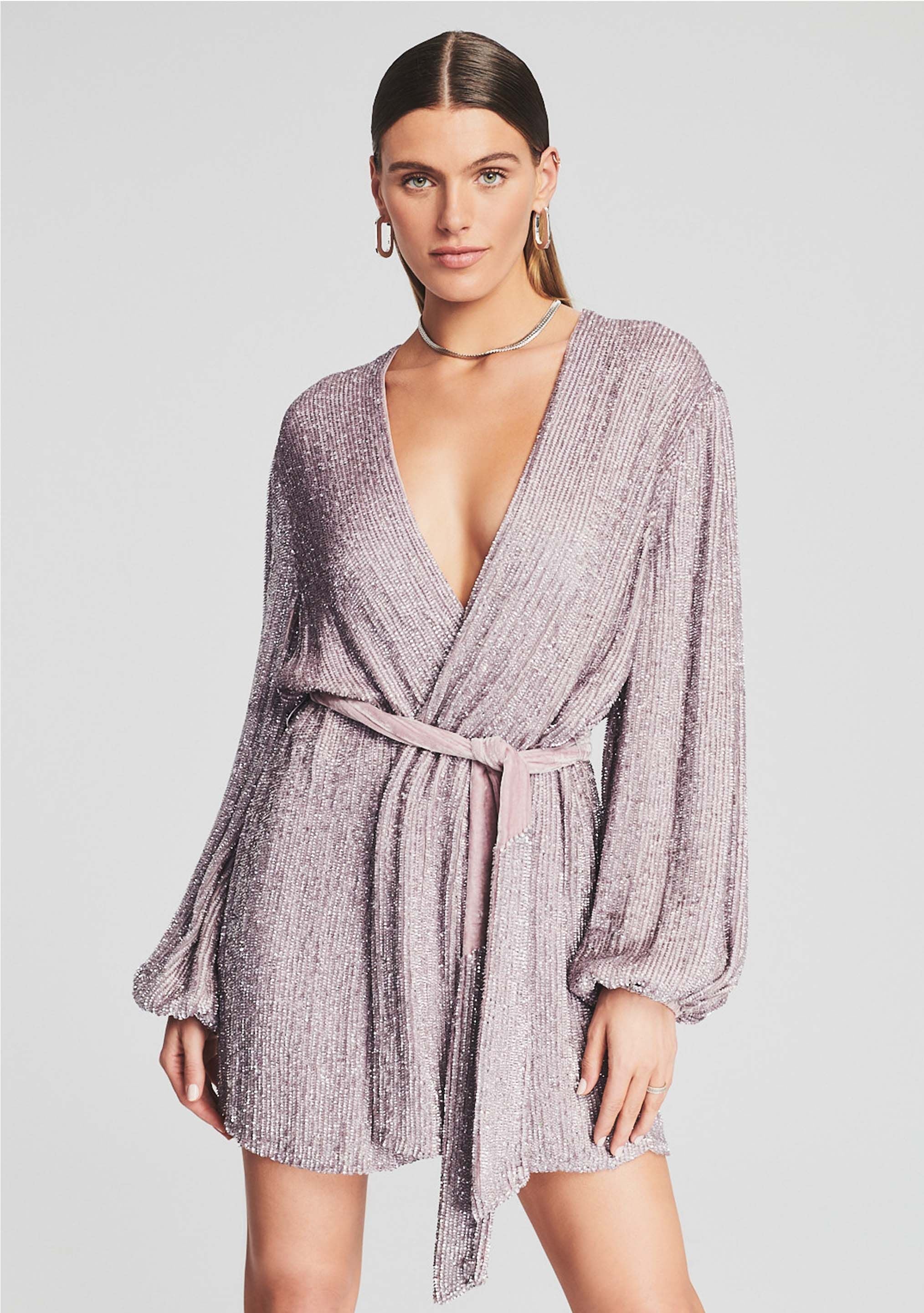 Gabrielle Sequin Robe - Image 5
