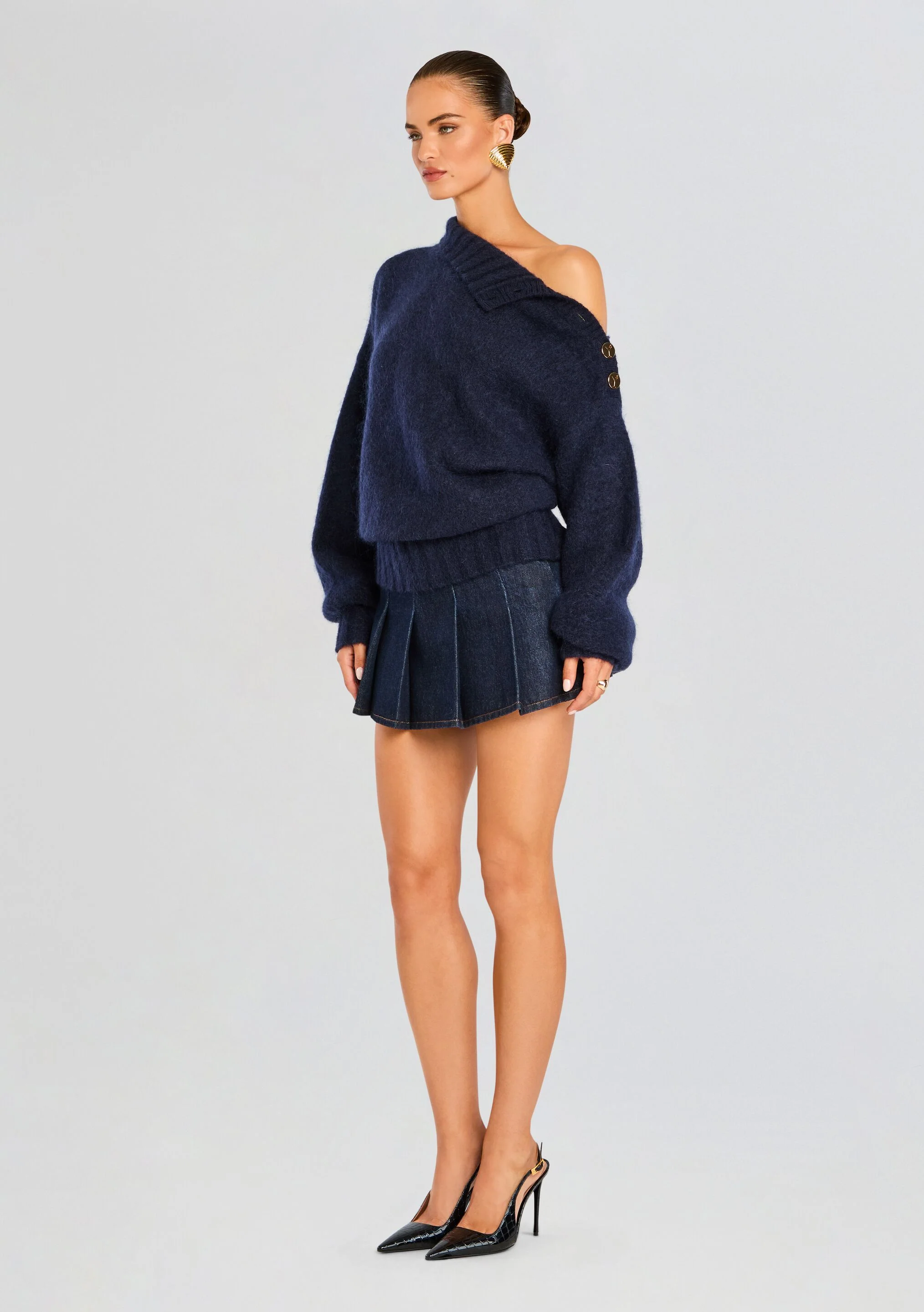 Gimlet Mid Rise Mini Skirt - Image 4