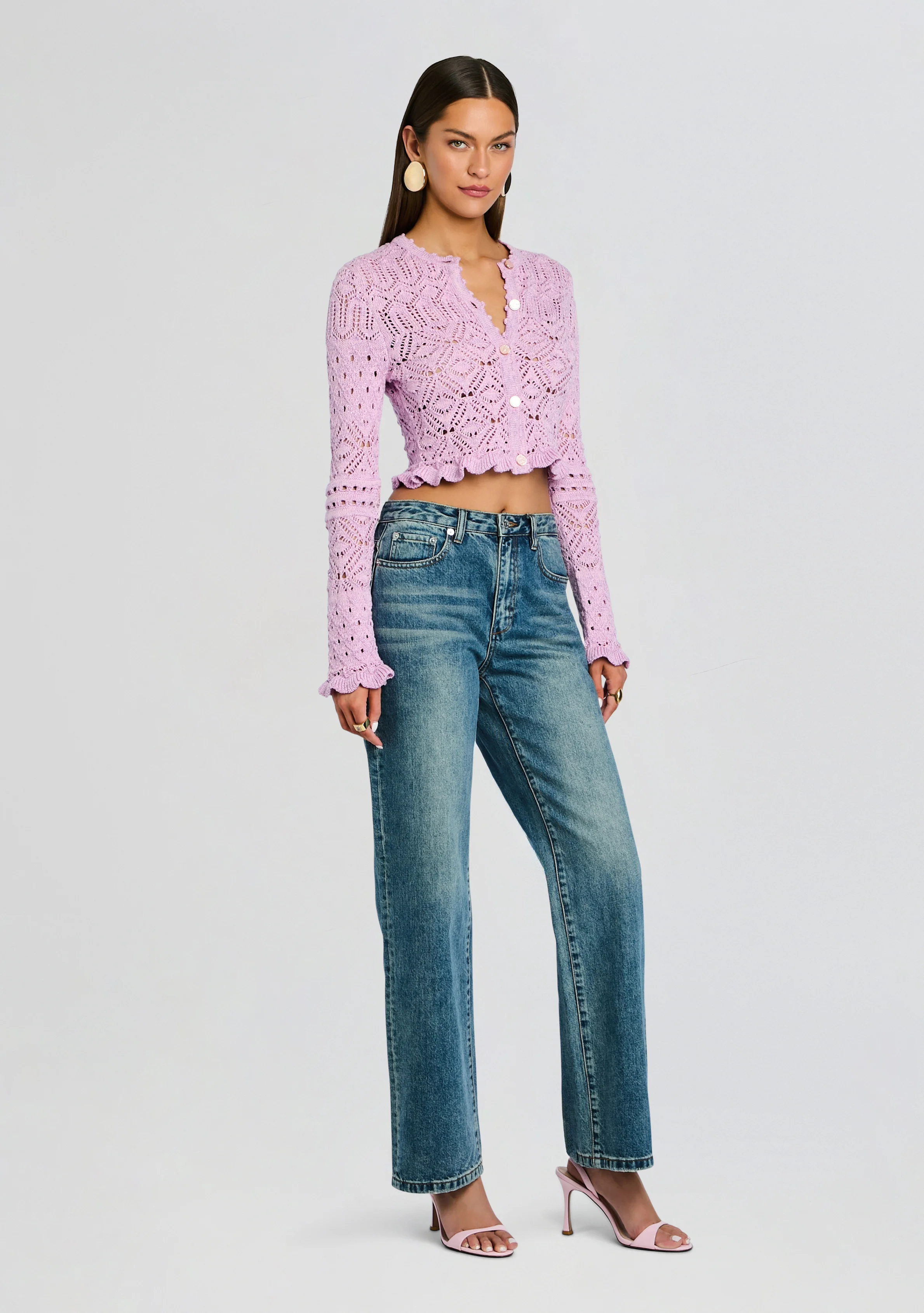 Giuliana Crochet Cardigan - Image 3