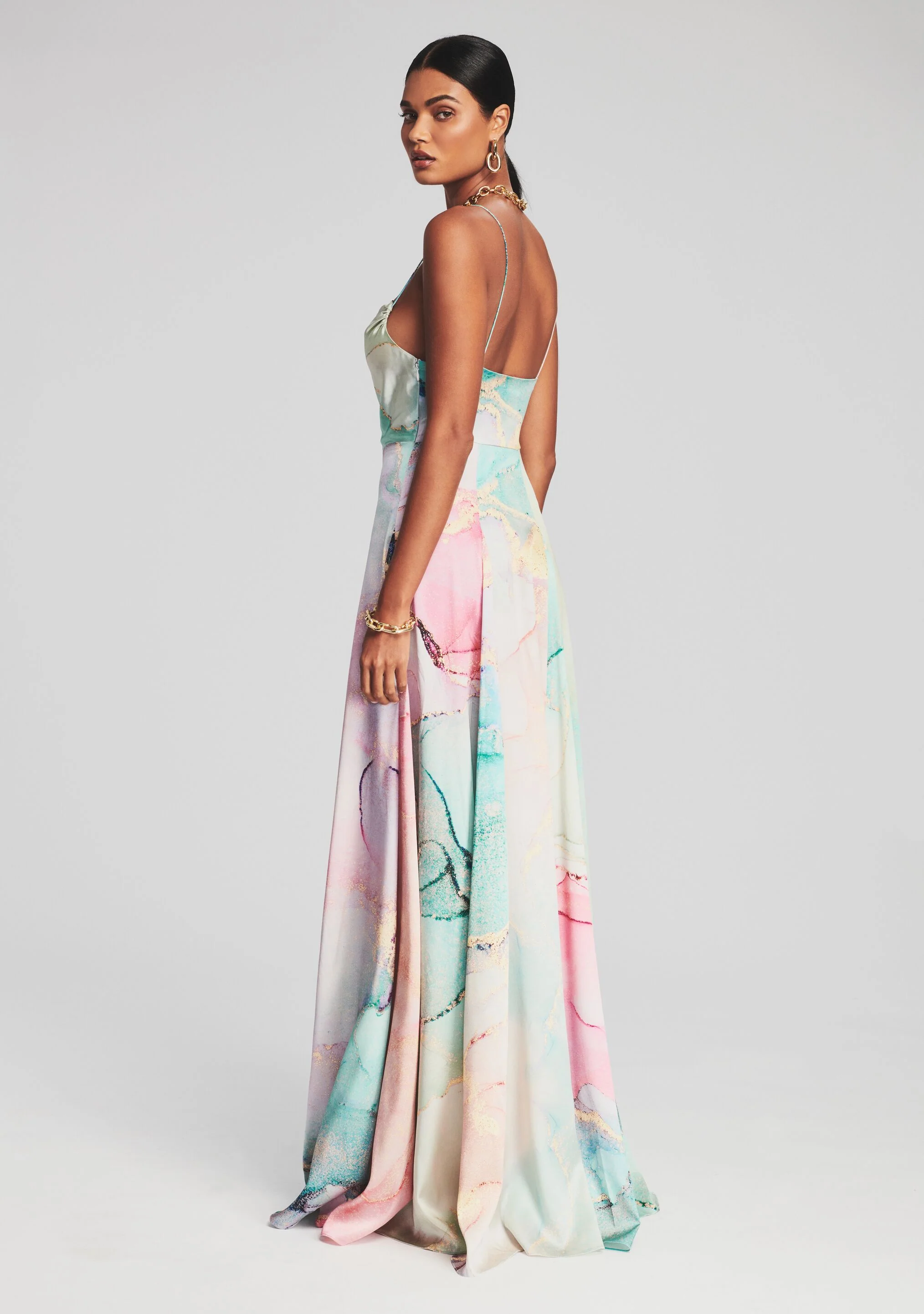Gracie Silk Dress - Image 4