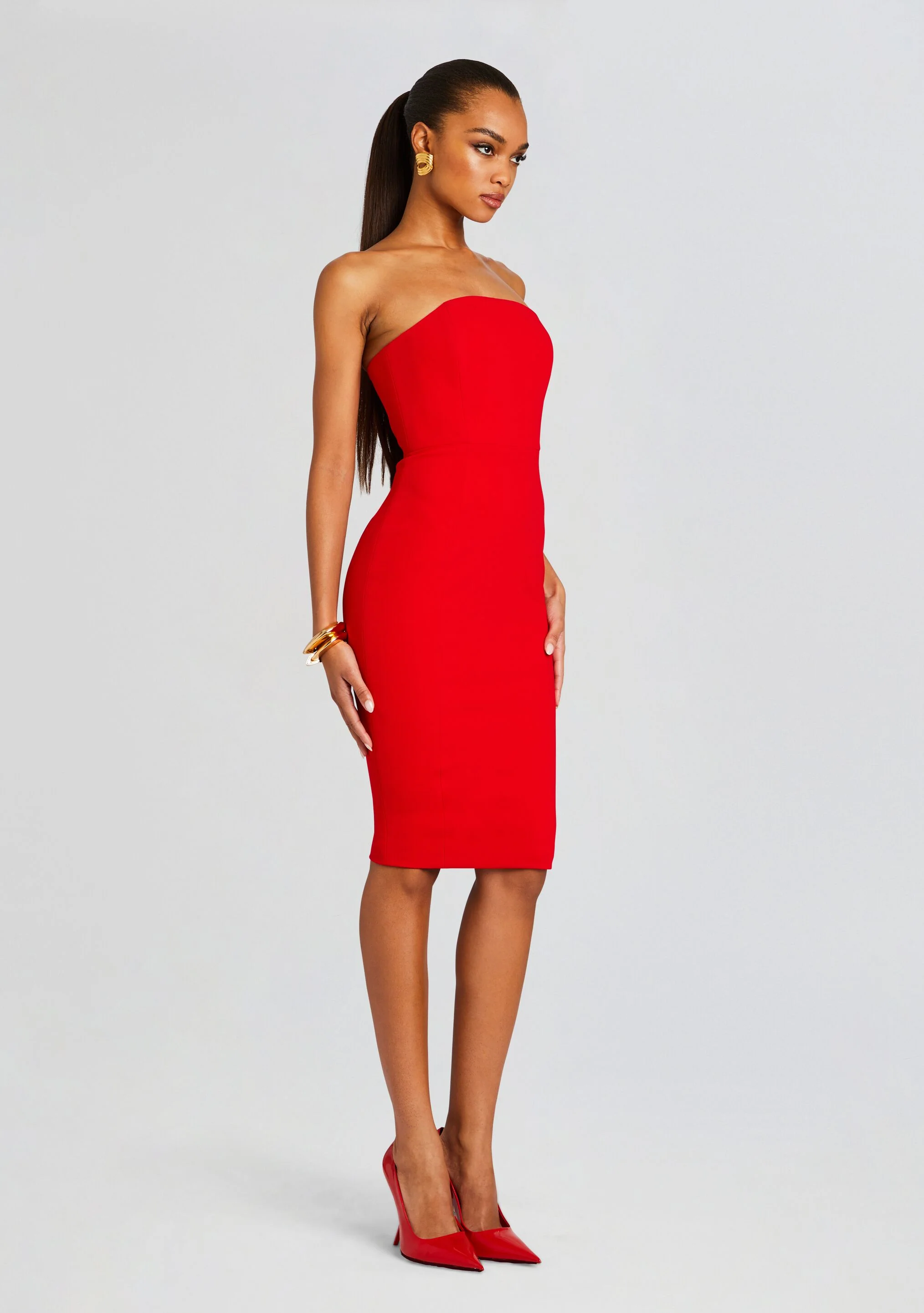 Half Moon Midi Dress - Image 3