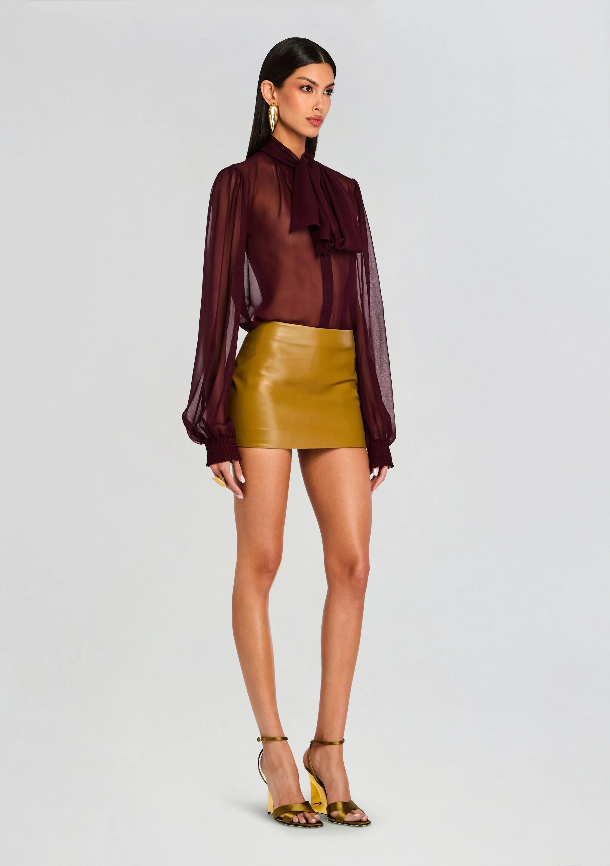 Hasli Silk Chiffon Top - Image 3